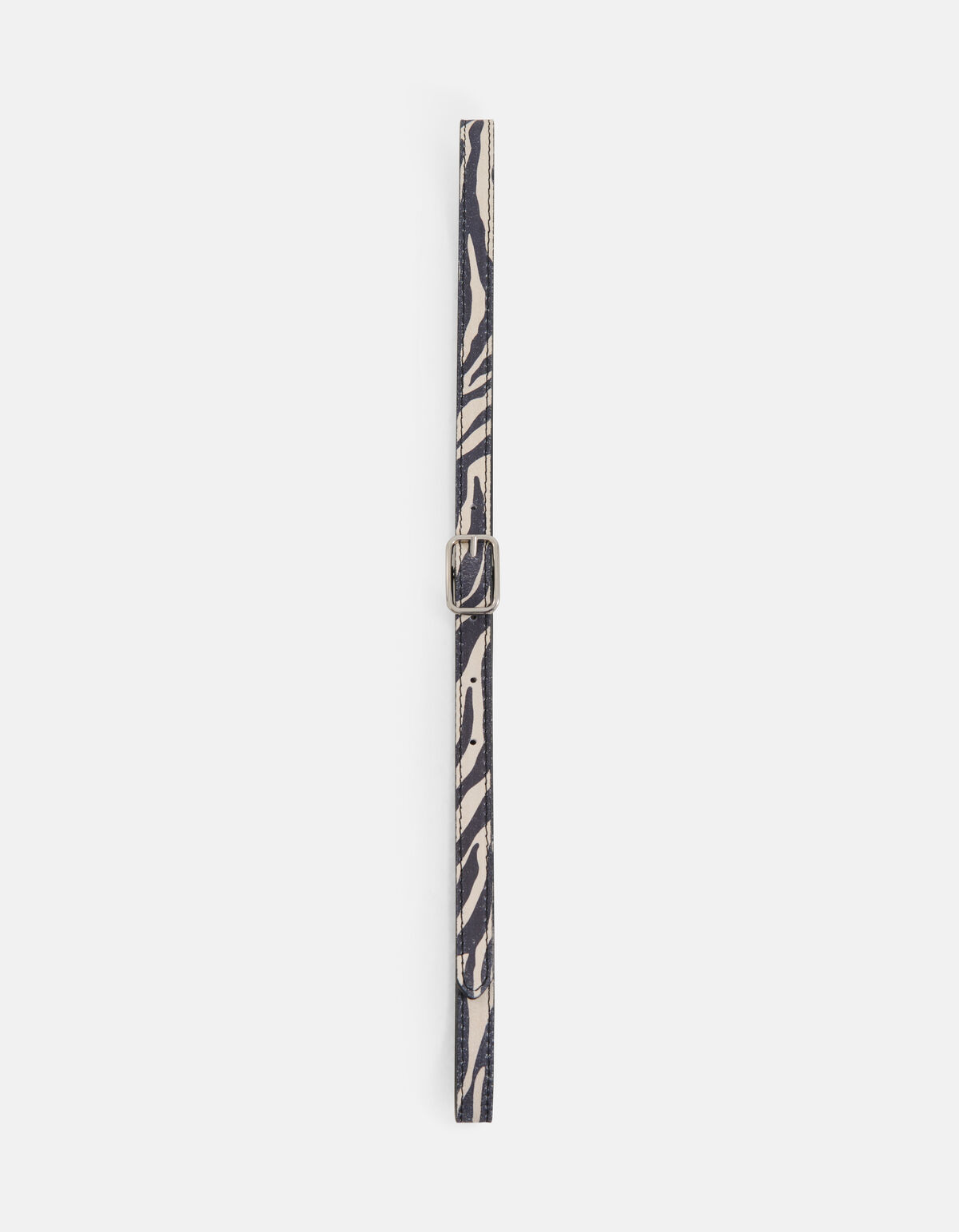 Zebraprint Riem Zwart SHOEBY ACCESSOIRES
