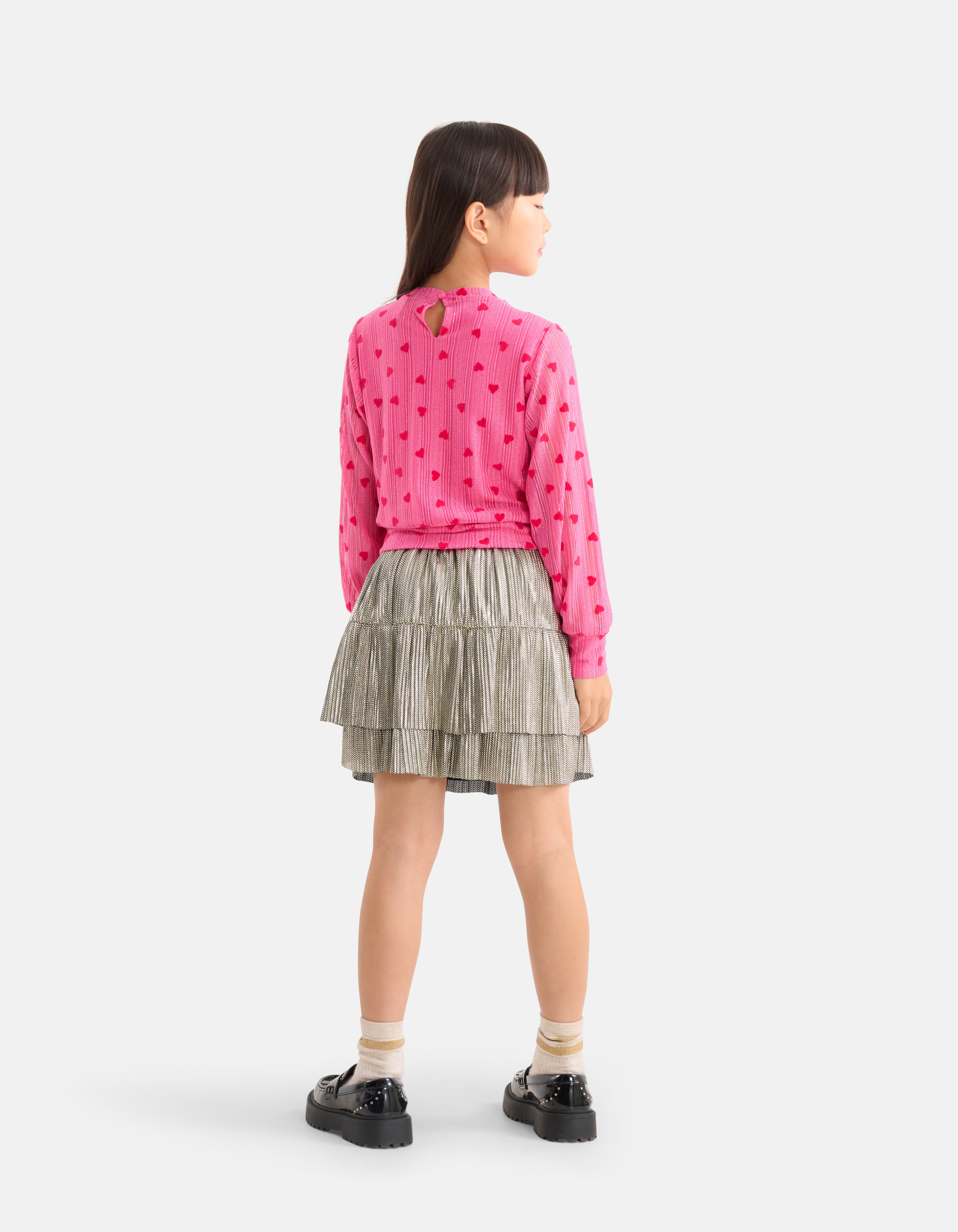 Mesh Top Roze SHOEBY GIRLS