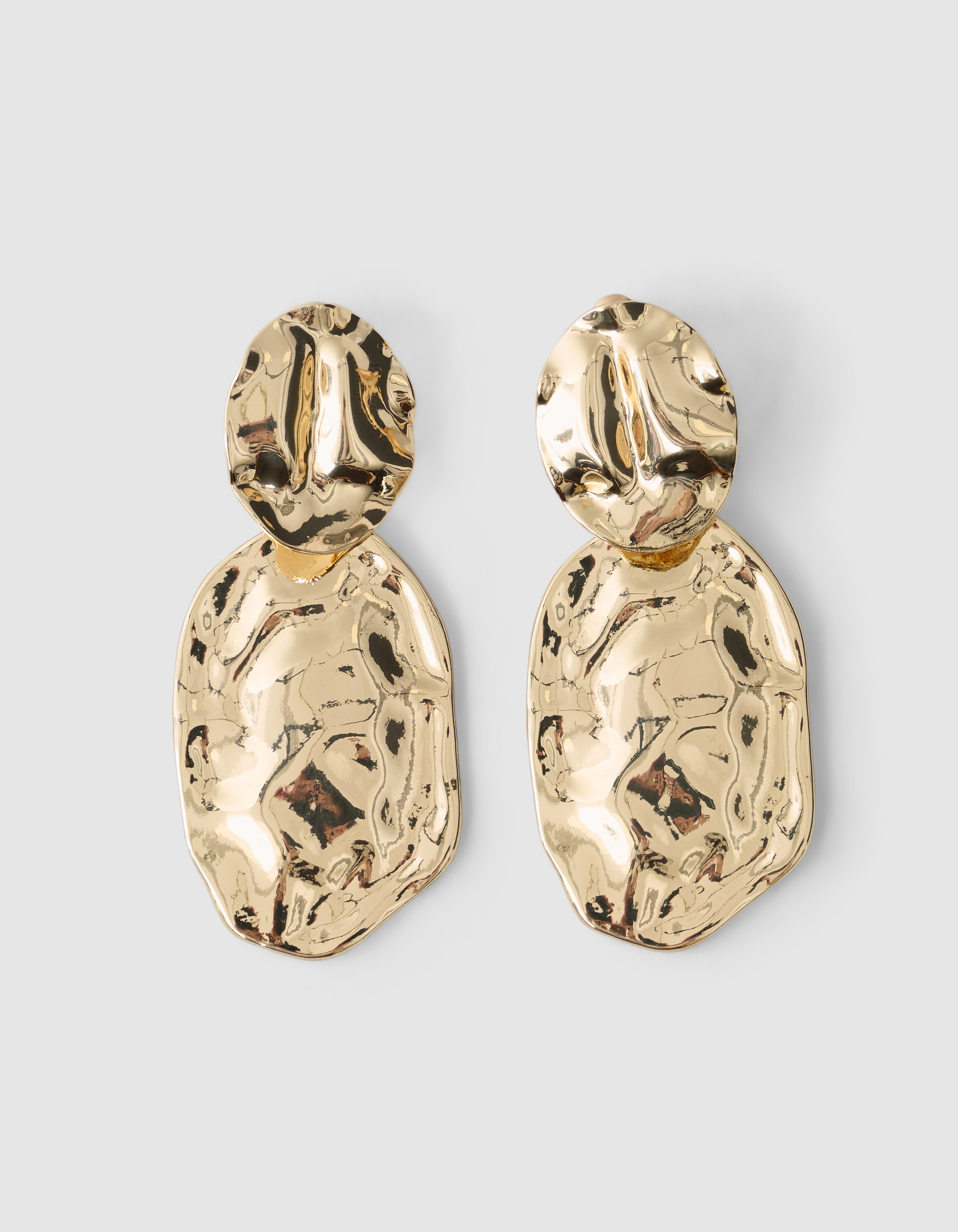 Organic Shape Oorbellen Goud SHOEBY ACCESSOIRES