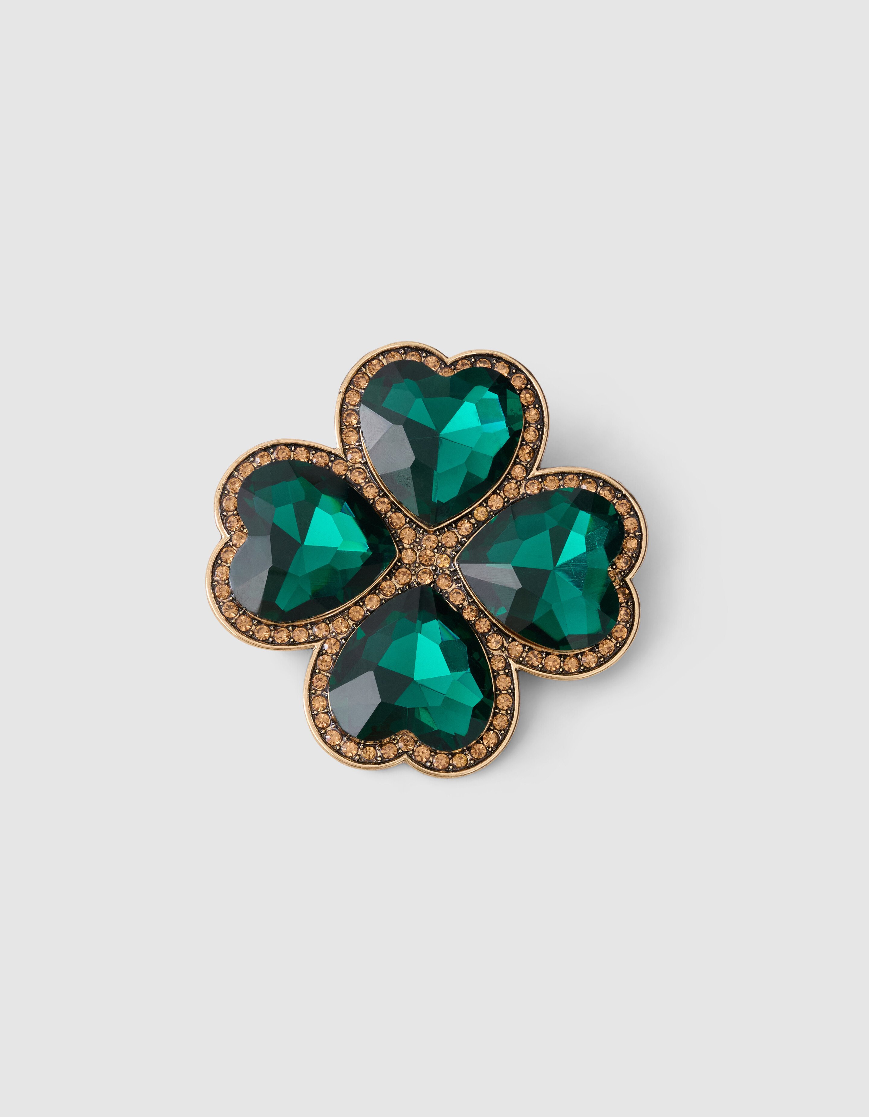 Klaver Broche Groen By Fred SHOEBY ACCESSOIRES
