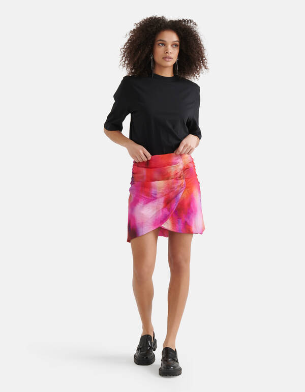 Gekleurde Tie Dye Rok SHOEBY WOMEN