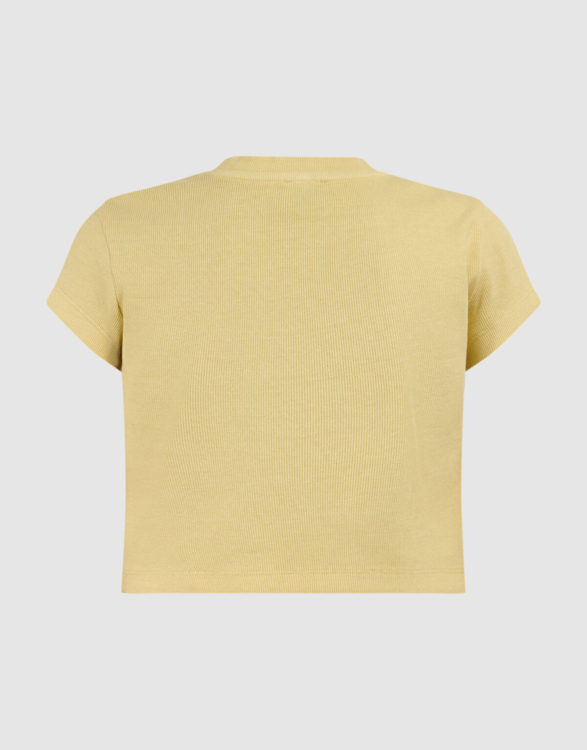 Lemon Crop Top Lichtgeel SHOEBY GIRLS