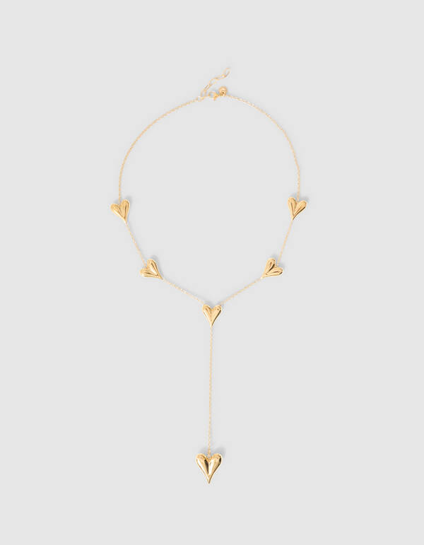 Heart Ketting Goud SHOEBY ACCESSOIRES