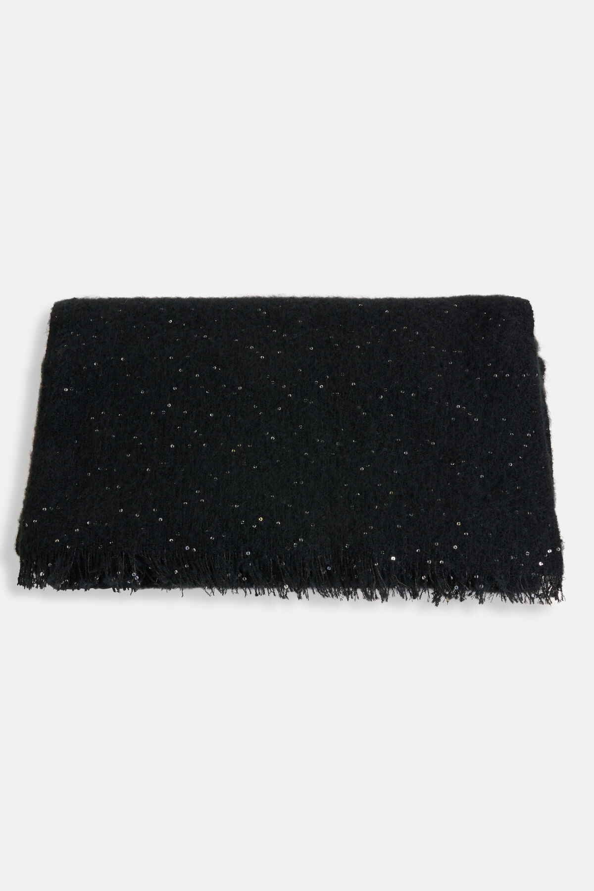 Pailletten Sjaal Zwart SHOEBY ACCESSOIRES