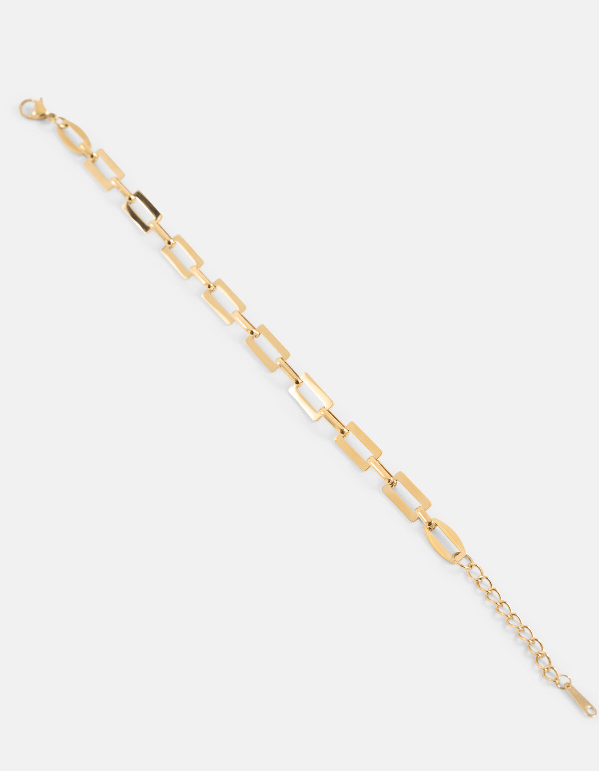 Chunky Vierkante Armband Goud SHOEBY ACCESSOIRES