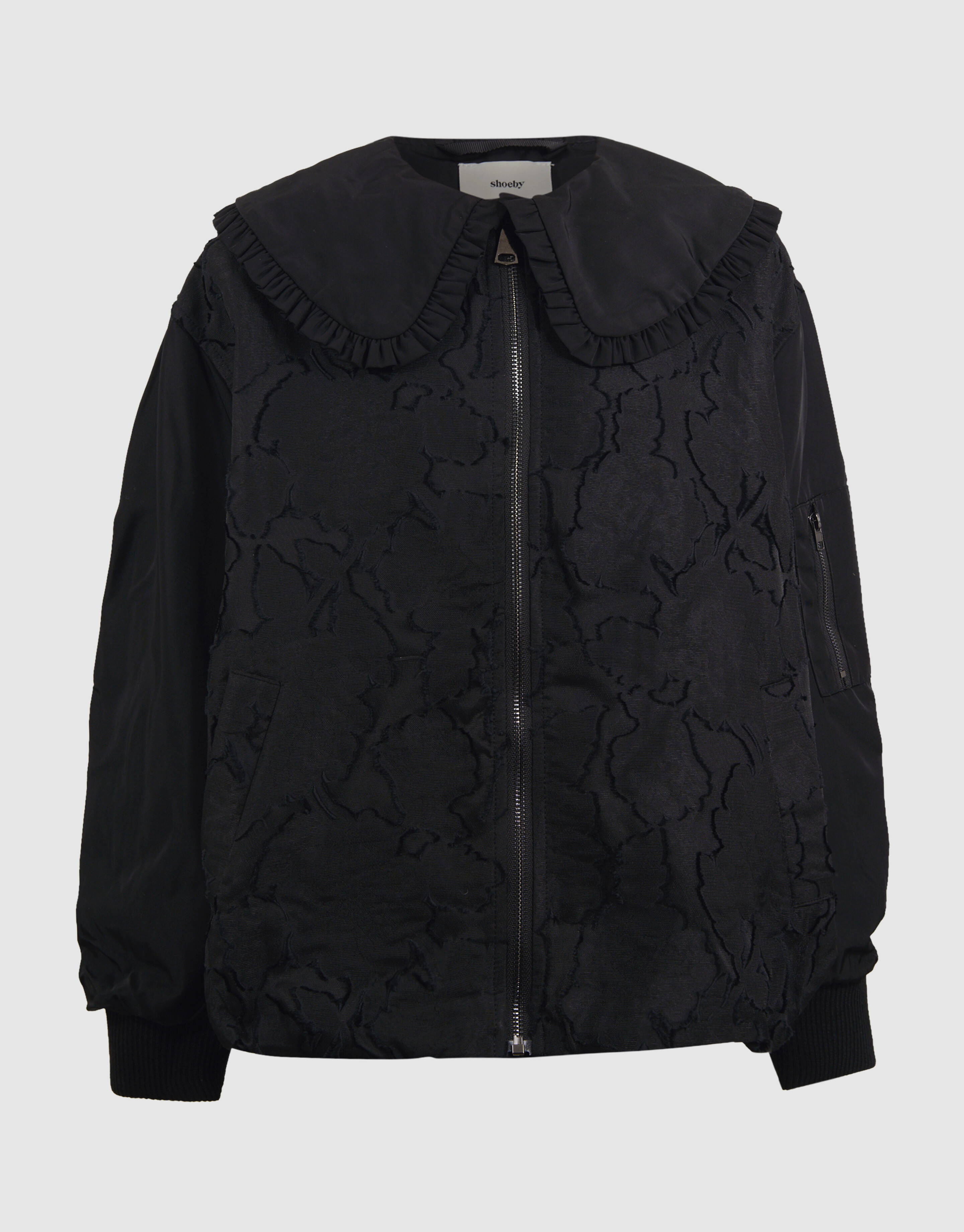 Collar Bomber Zwart SHOEBY GIRLS