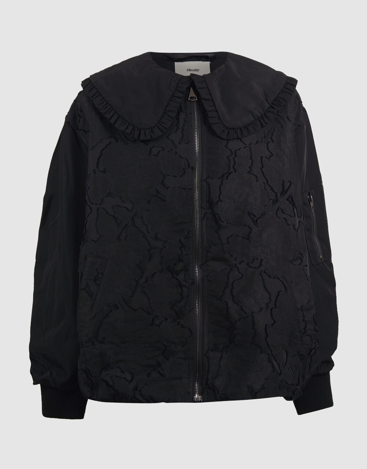 Collar Bomber Zwart SHOEBY GIRLS