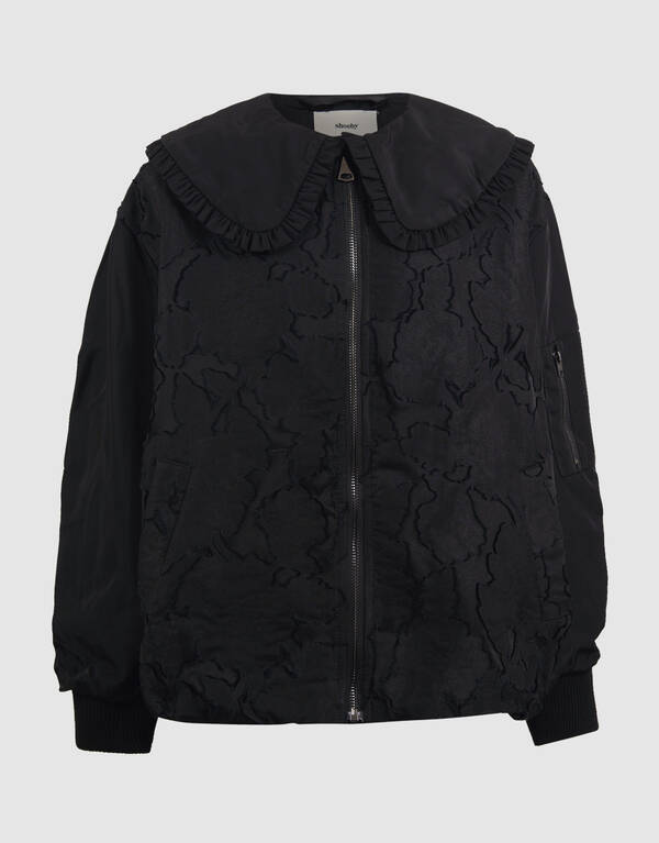 Collar Bomber Zwart SHOEBY GIRLS