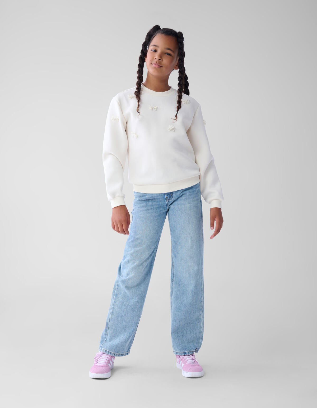 Parel Sweater Gebroken Wit SHOEBY GIRLS