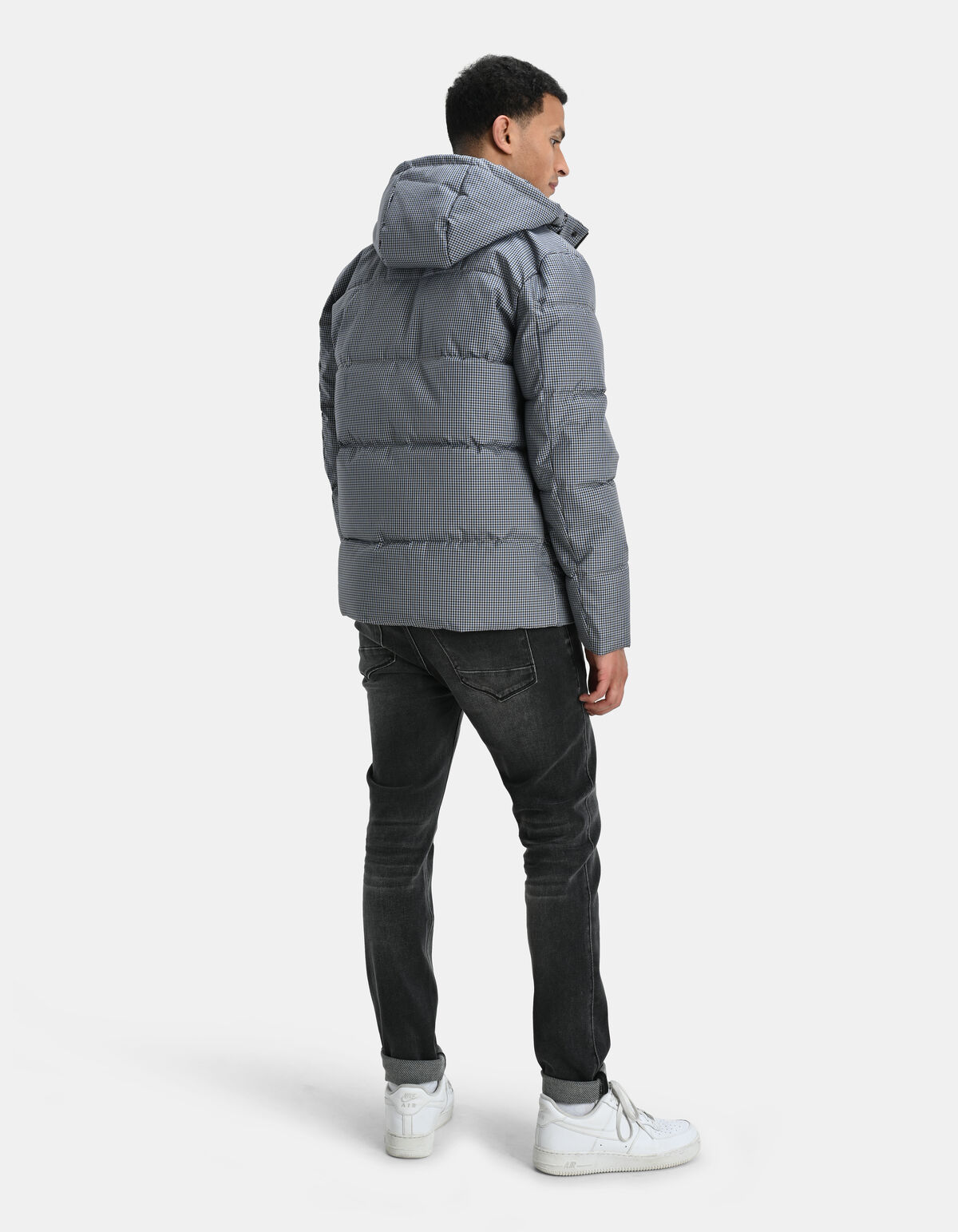 Check Puffer Jas SHOEBY MEN