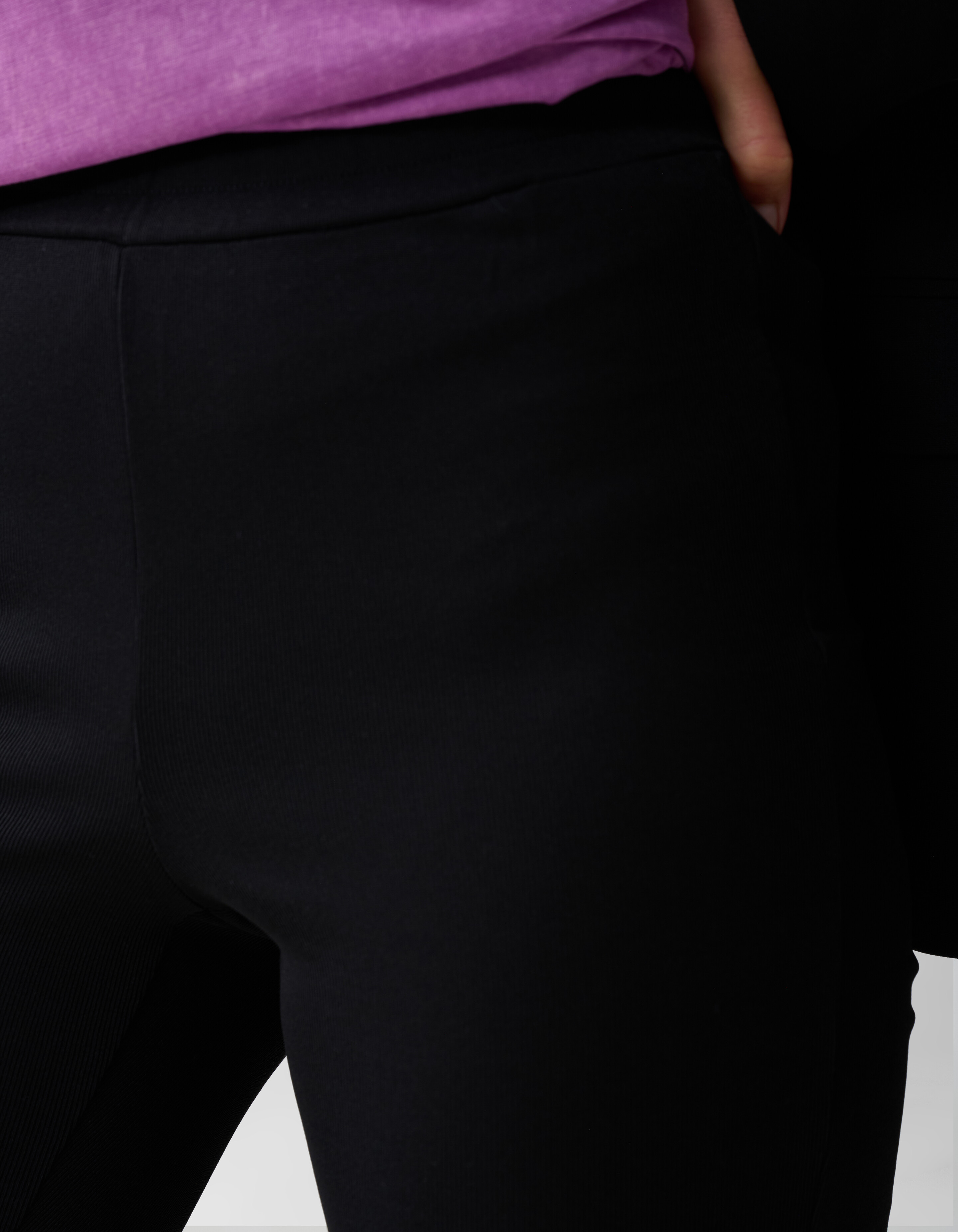 Flared Fit Legging Zwart SHOEBY WOMEN