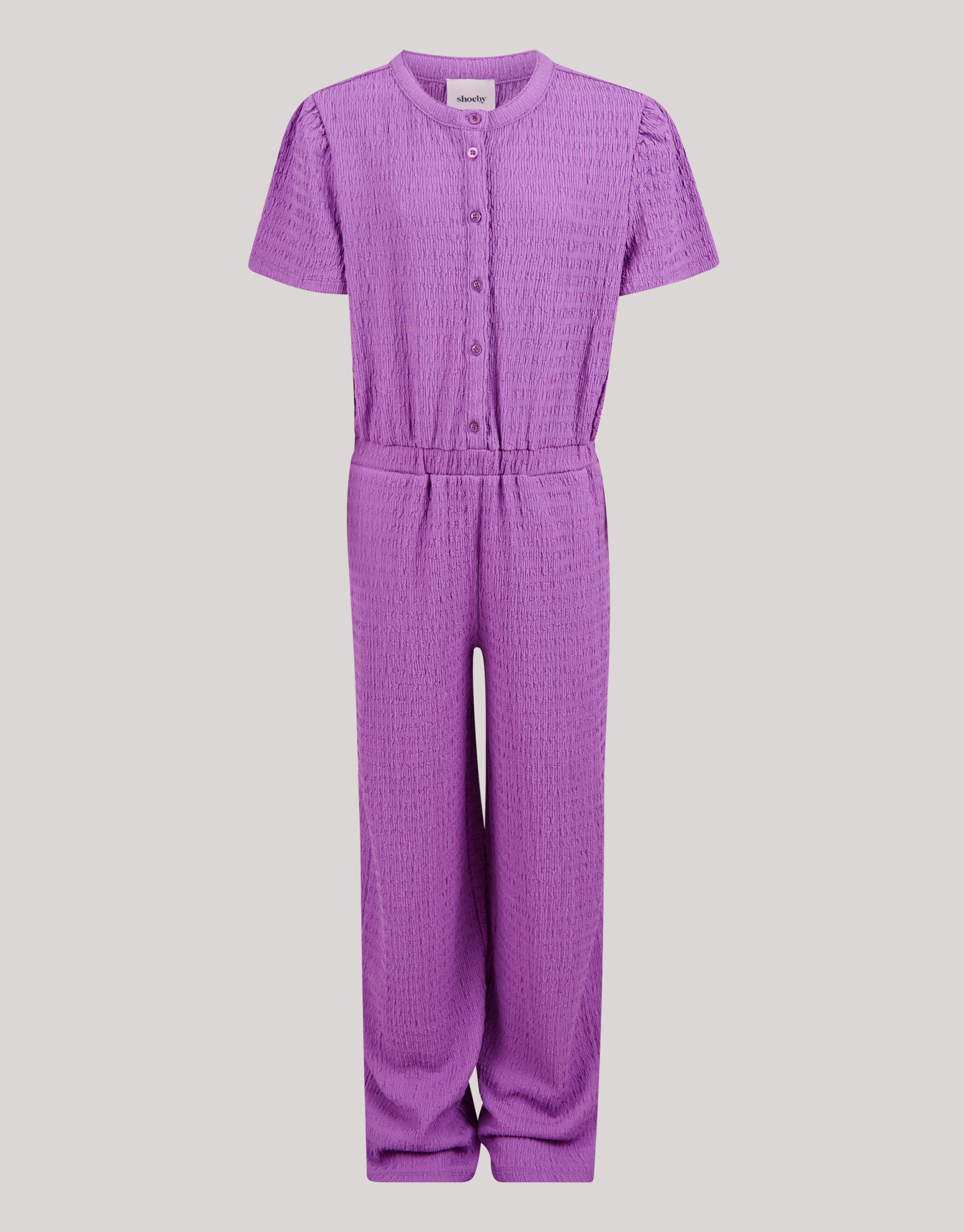 Crochet Jumpsuit Donkerpaars SHOEBY GIRLS