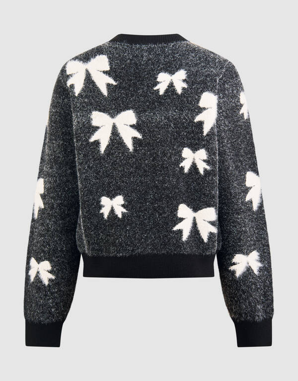 Strik Trui Zwart SHOEBY GIRLS