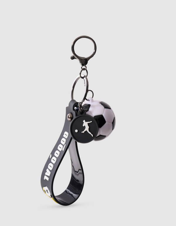 Voetbal Sleutelhanger Zwart SHOEBY ACCESSOIRES