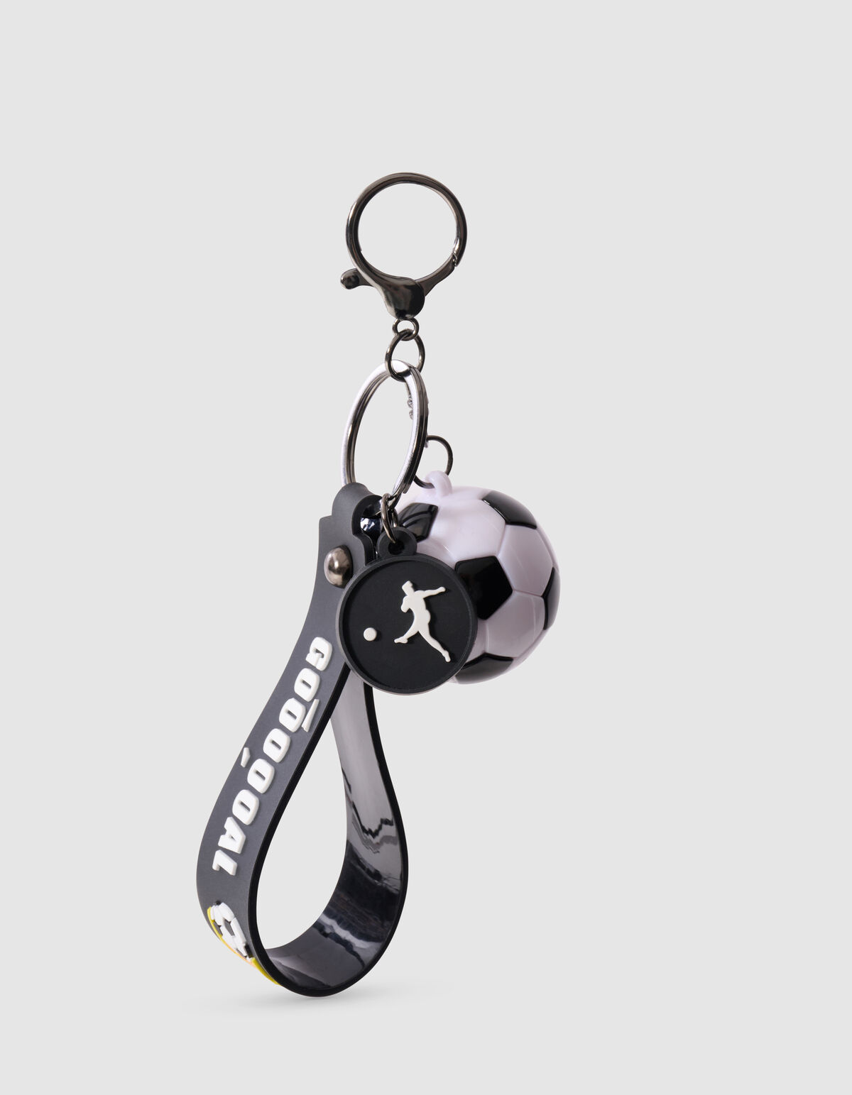 Voetbal Sleutelhanger Zwart SHOEBY ACCESSOIRES