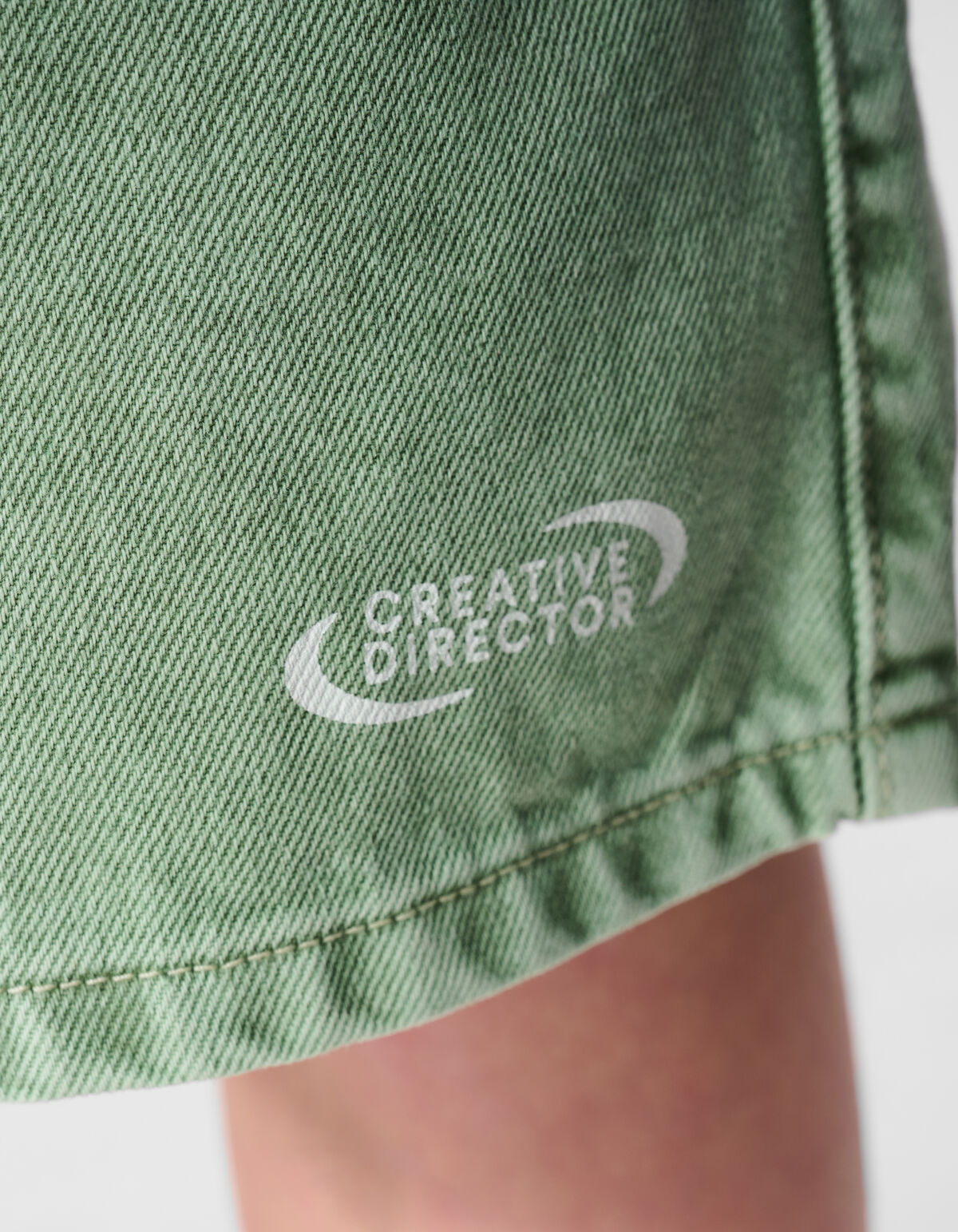 Washed Carpenter Short Lichtgroen SHOEBY BOYS