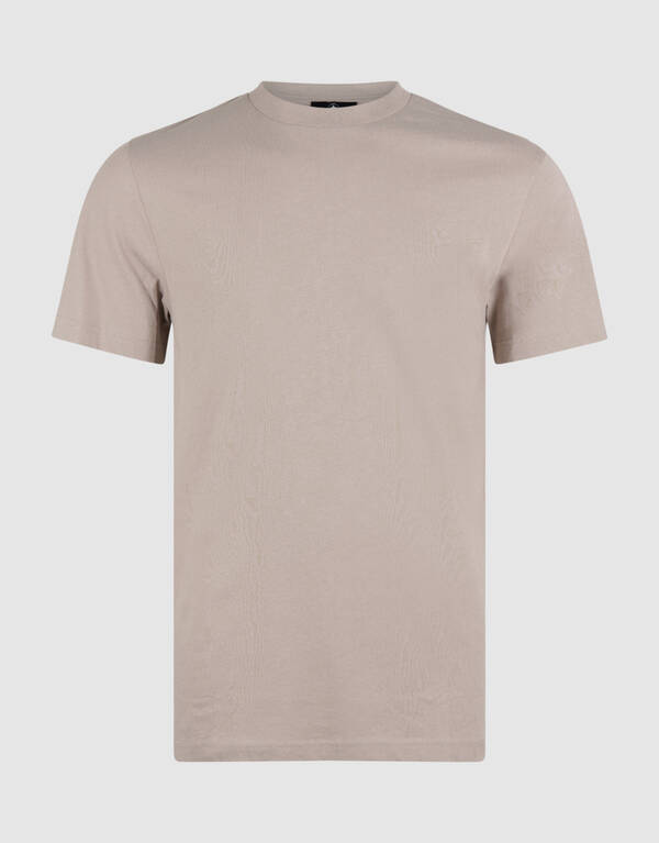 Fading Circle Artwork T-shirt Lichtbruin SHOEBY MEN