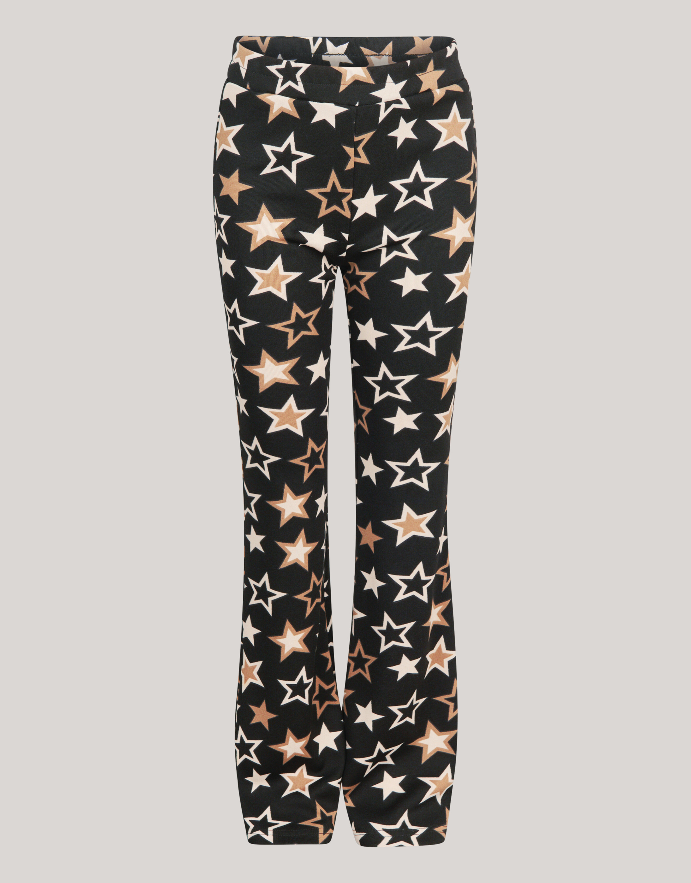Printed Flared Legging Zwart SHOEBY GIRLS