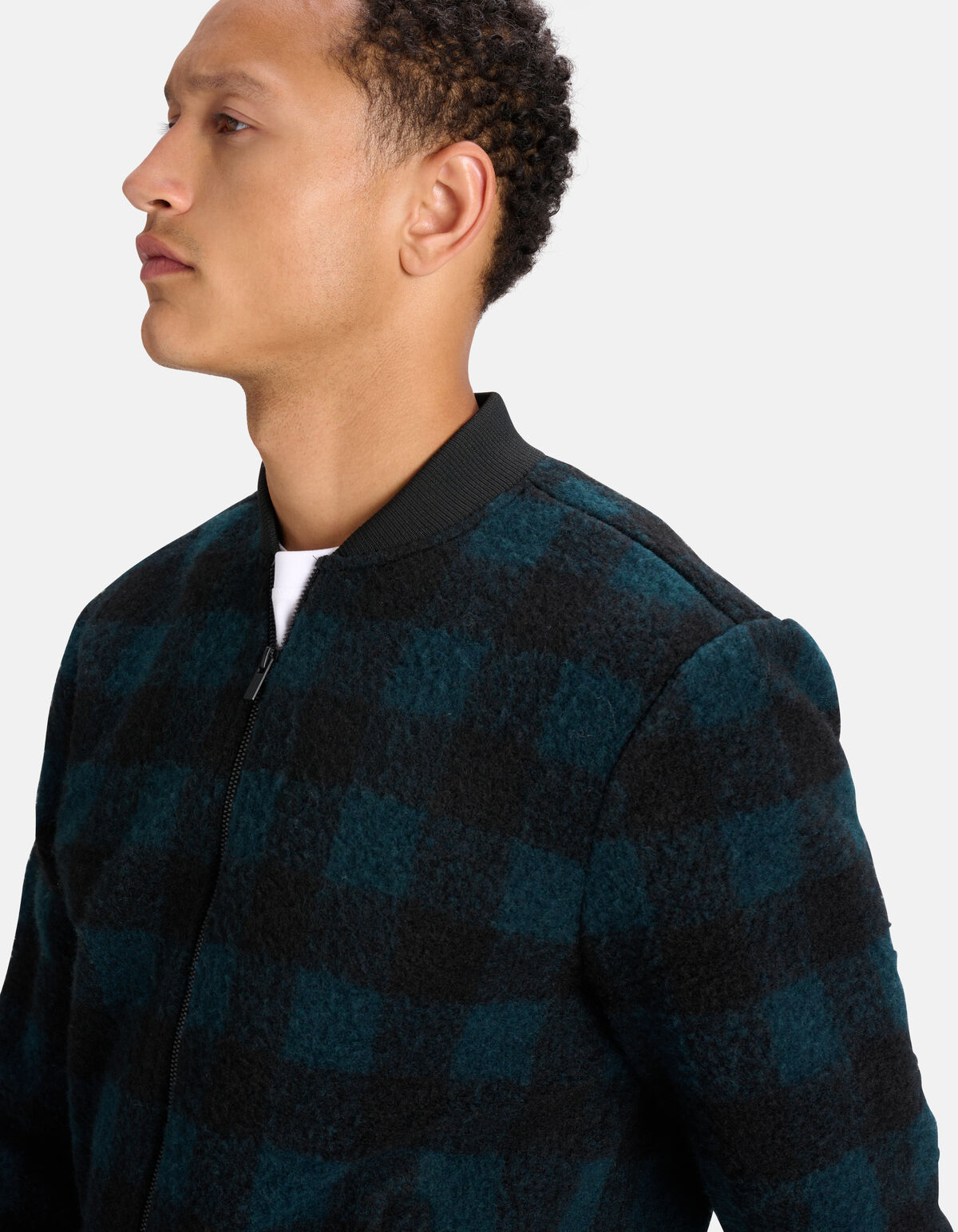 Geruiten Bomber Jas SHOEBY MEN