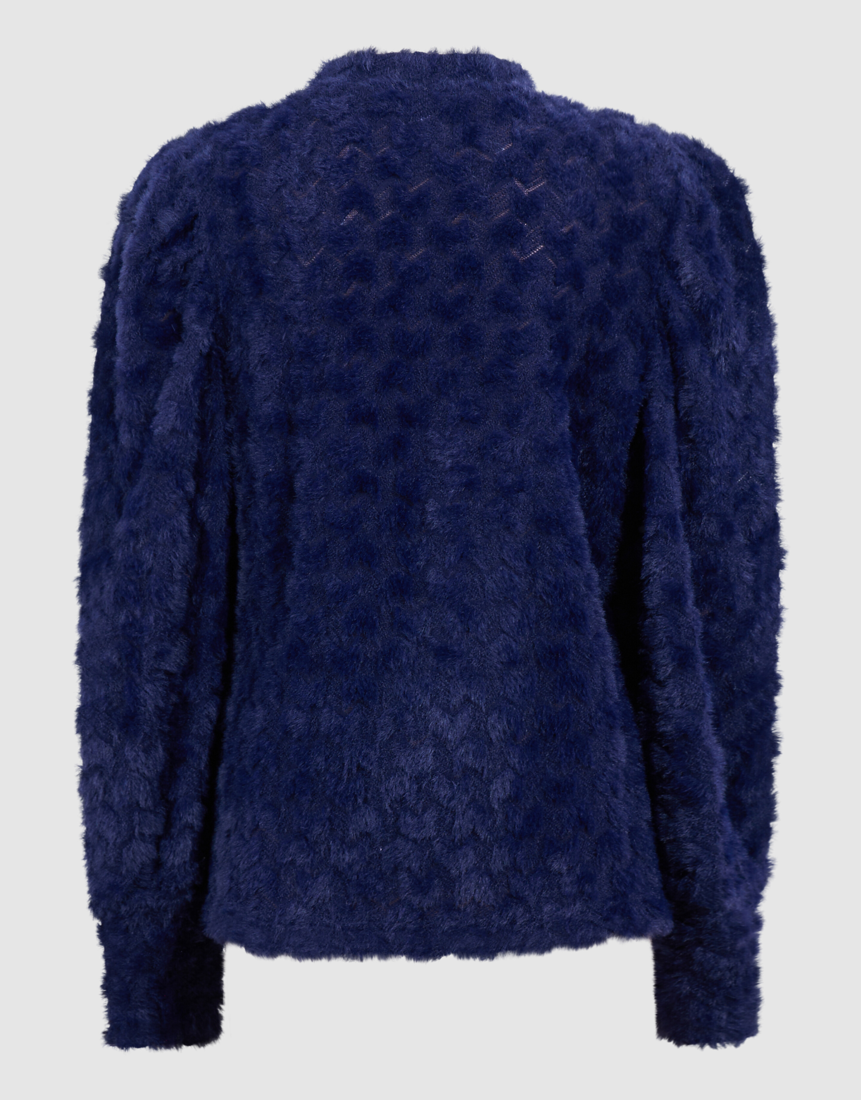 Fluffy Top Donkerblauw SHOEBY GIRLS