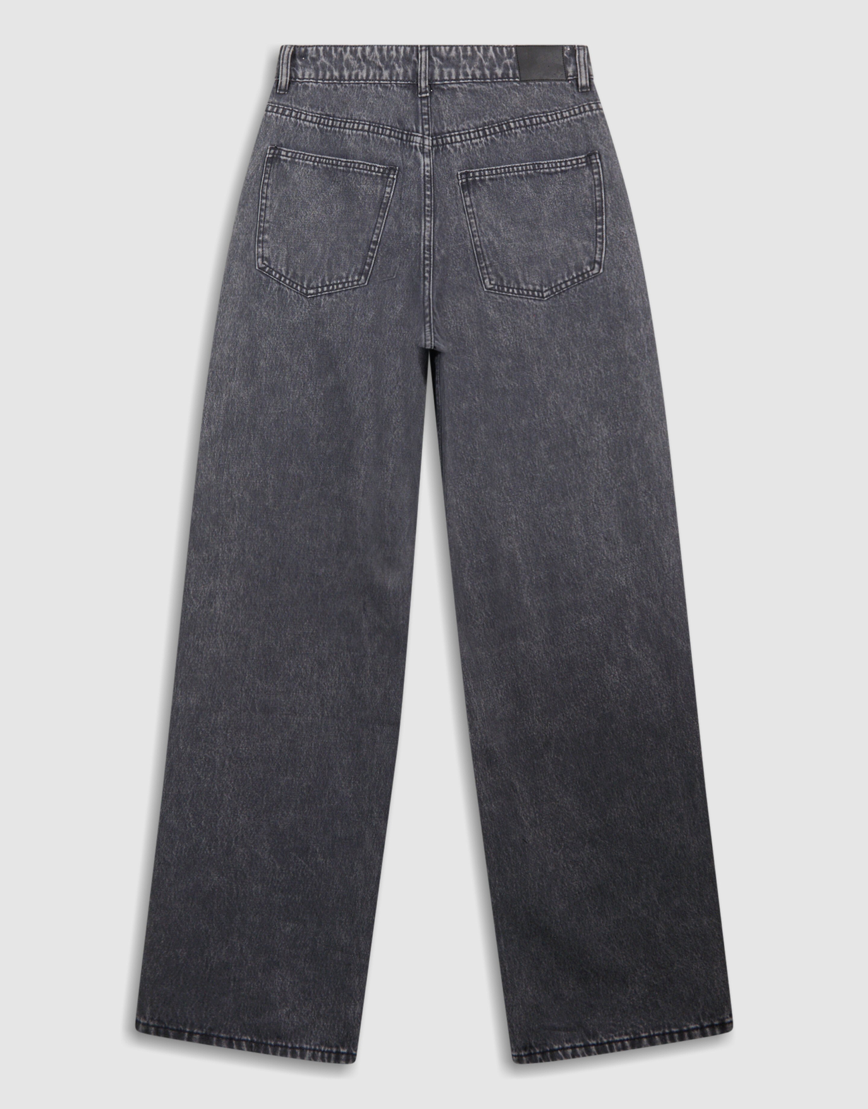 Studs Wide Leg Jeans Grijs SHOEBY WOMEN