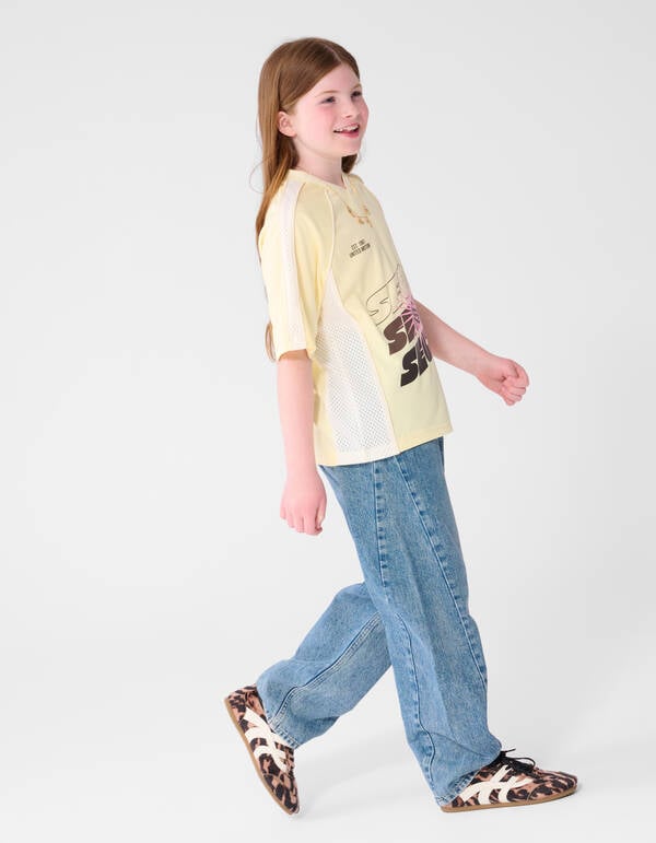 Seam Barrel Fit Jeans Blauw SHOEBY GIRLS