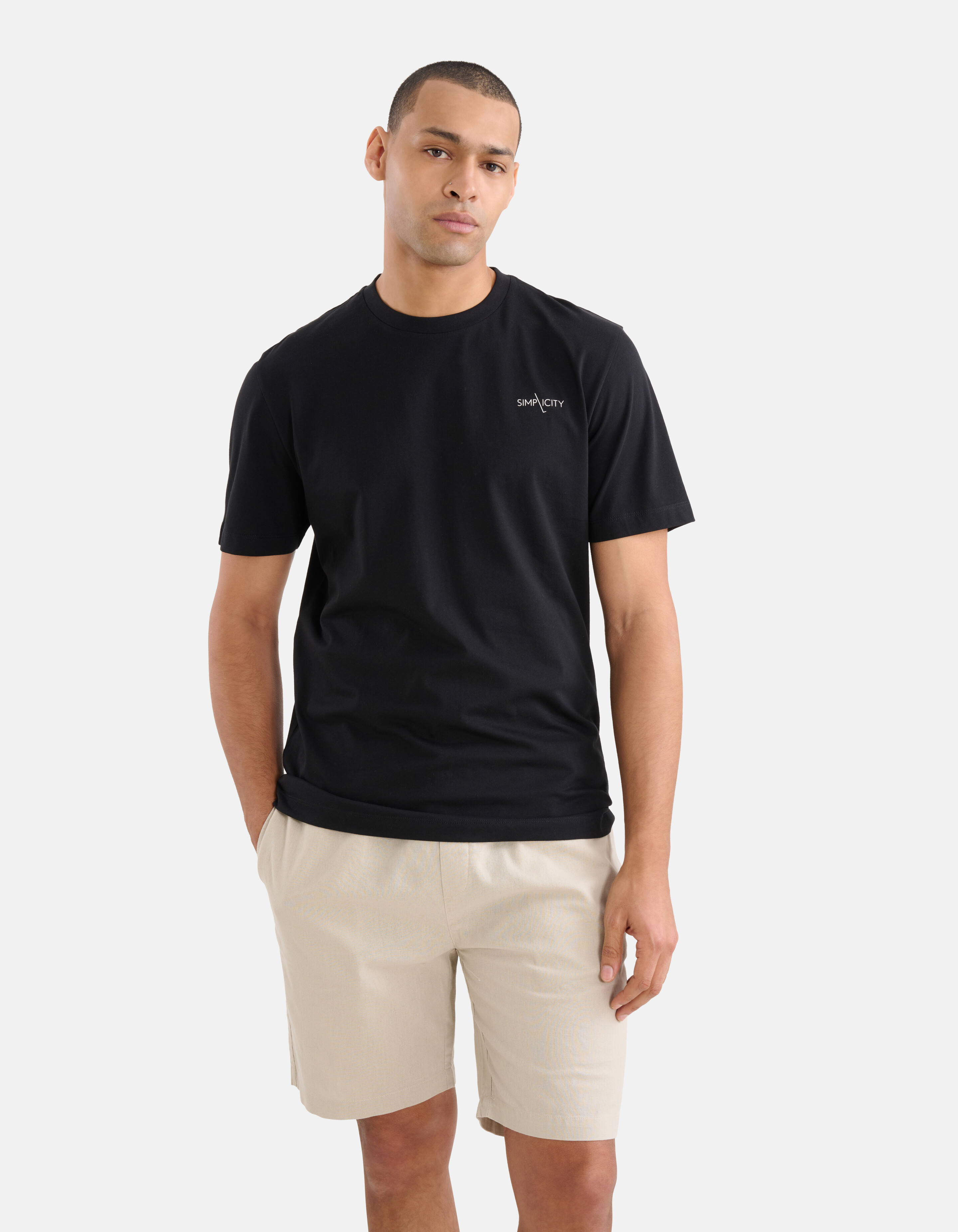 Simplicity T-shirt Zwart SHOEBY MEN