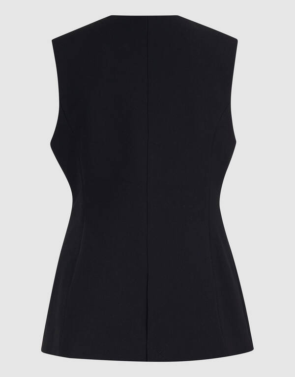 Zandloper Gilet Zwart SHOEBY WOMEN