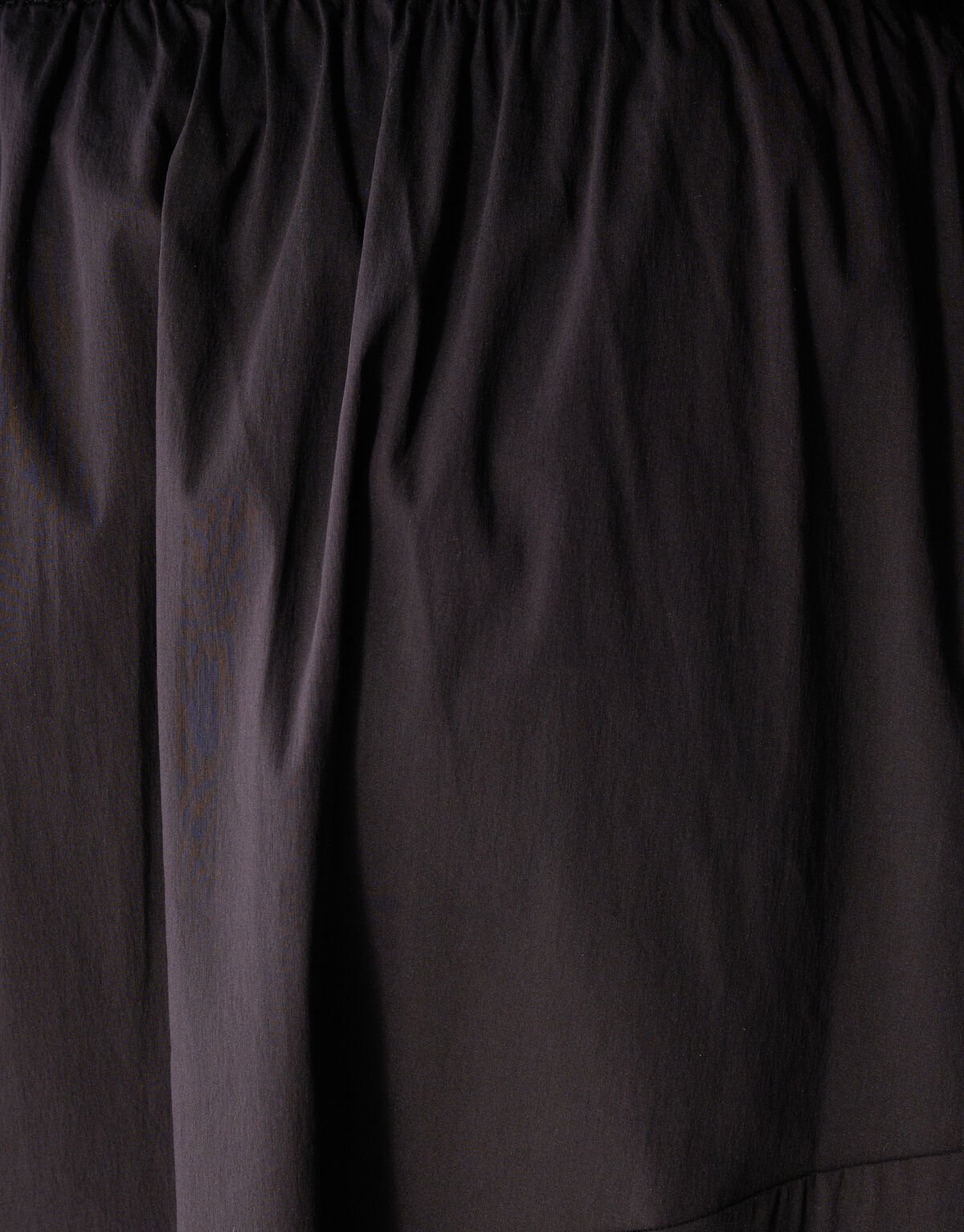 Poplin Maxi Rok Zwart SHOEBY WOMEN