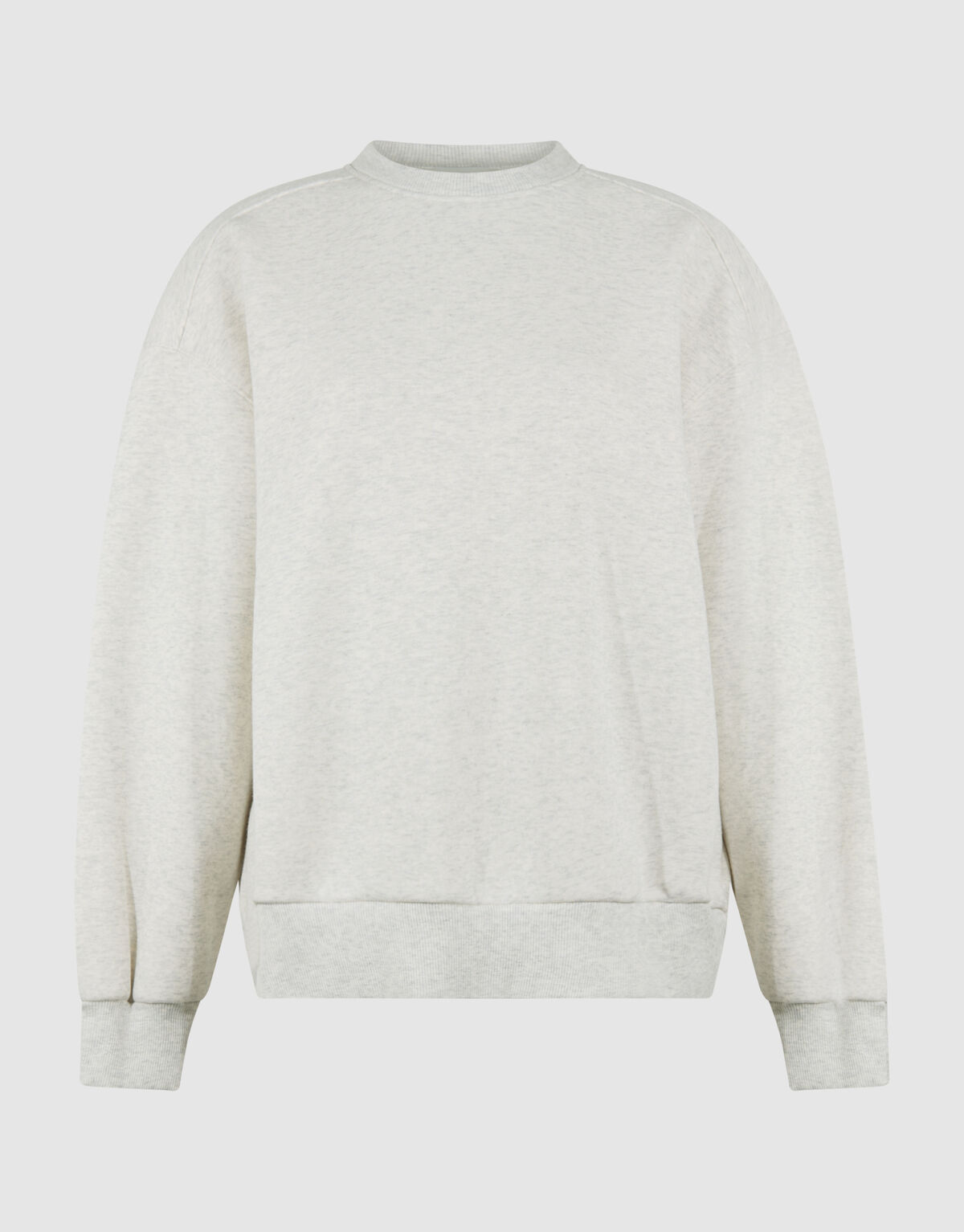 Lace Up Sweater Lichtgrijs SHOEBY WOMEN