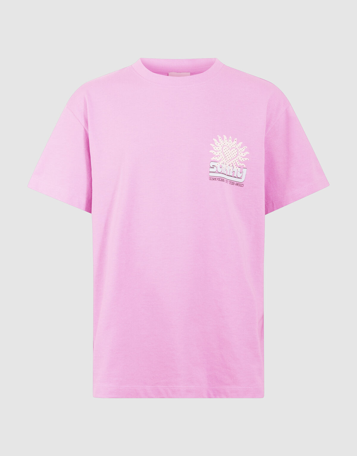 Sun Artwork T-shirt Paars SHOEBY GIRLS