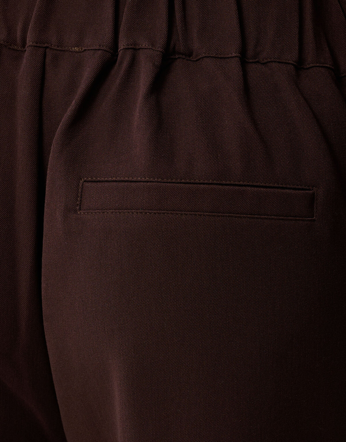 Wide Leg Broek Bruin SHOEBY WOMEN