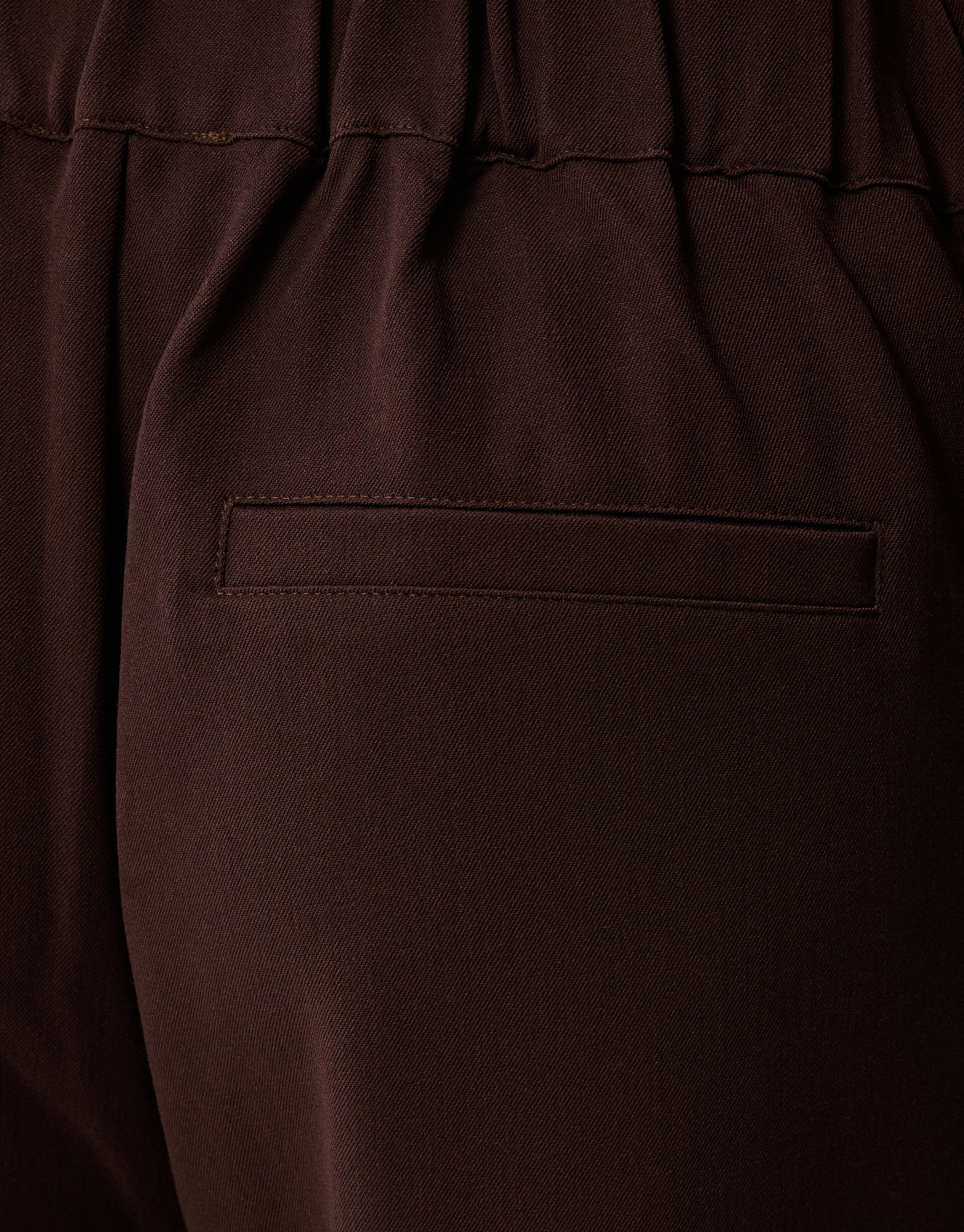 Wide Leg Broek Bruin SHOEBY WOMEN