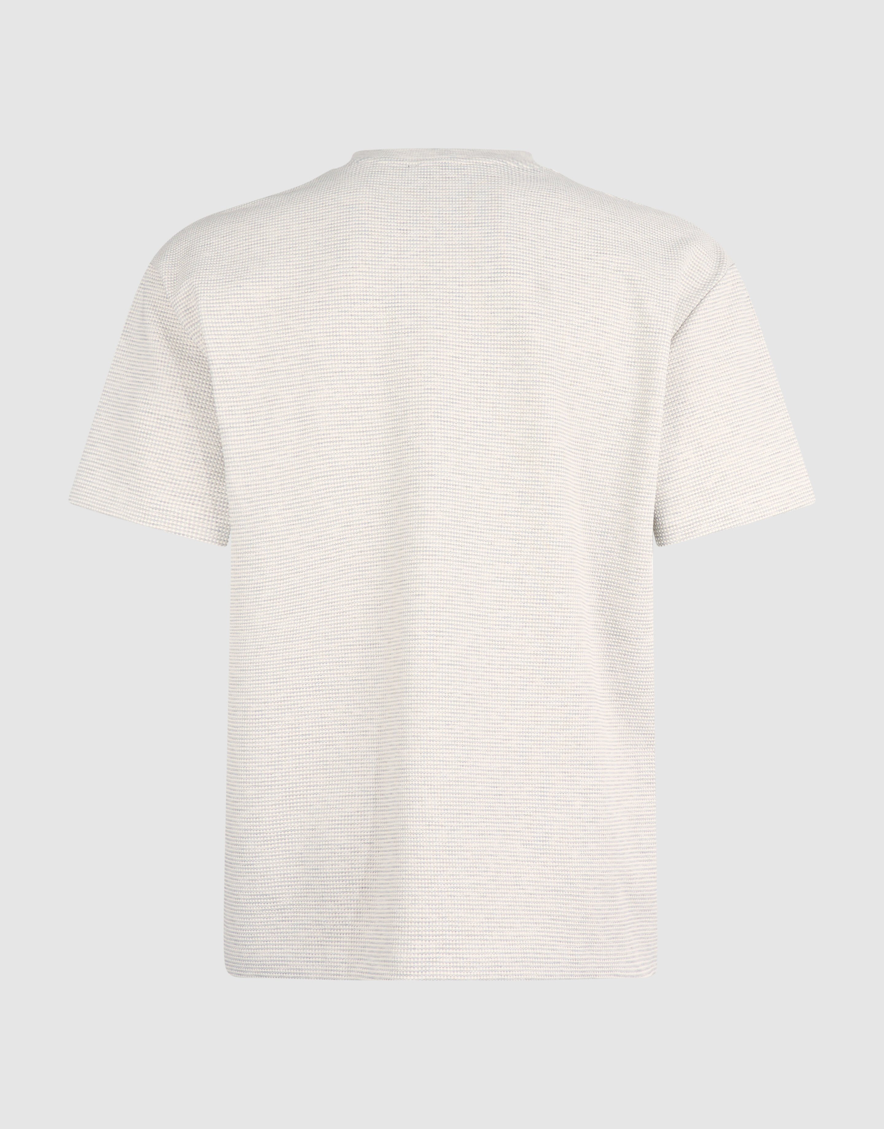 Honeycomb T-shirt Lichtgrijs SHOEBY MEN