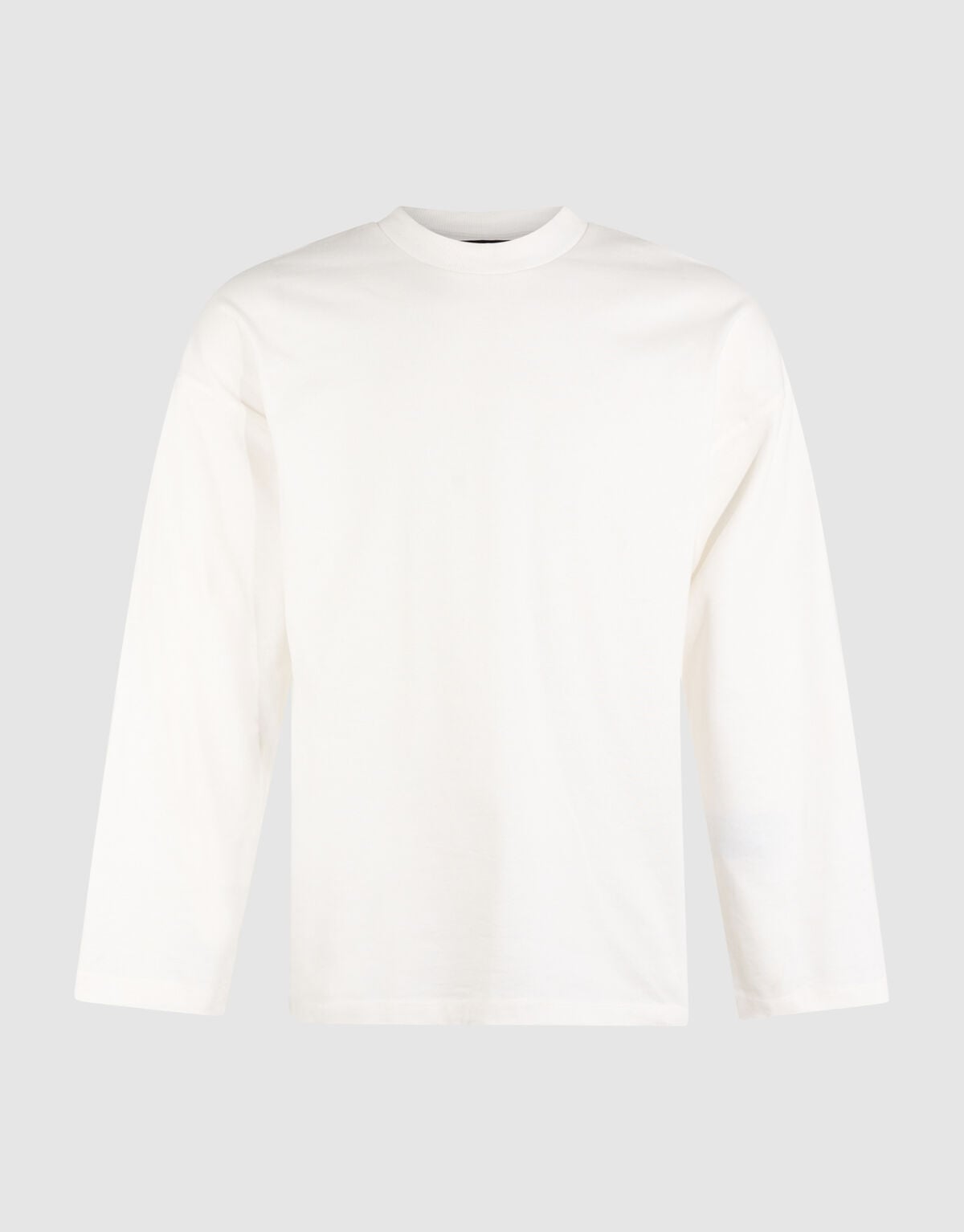 Basis Relaxed Fit Longsleeve Wit SHOEBY MEN