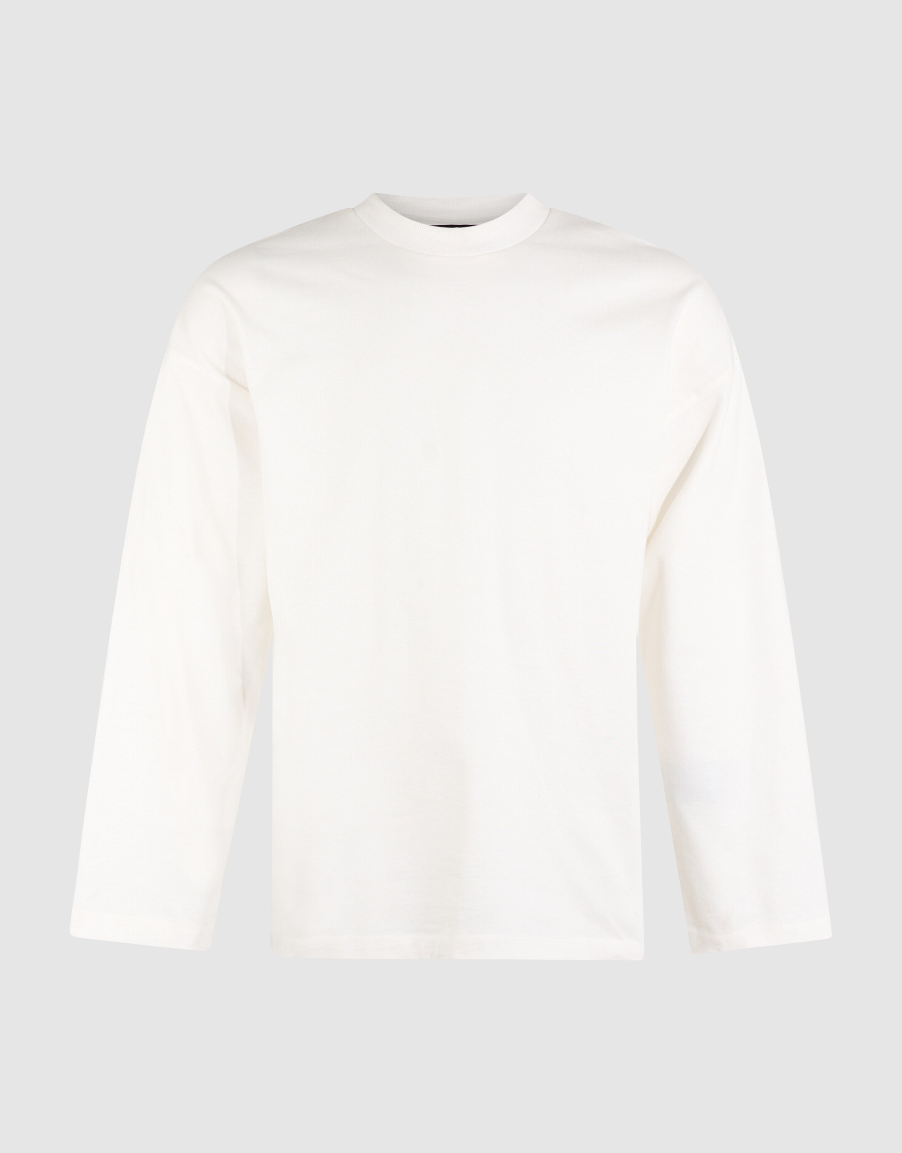 Basis Relaxed Fit Longsleeve Wit SHOEBY MEN