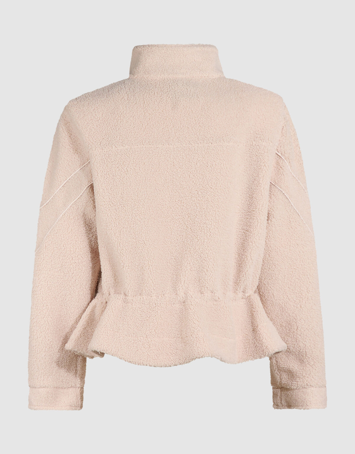 Teddy Peplum Trui Ecru SHOEBY WOMEN