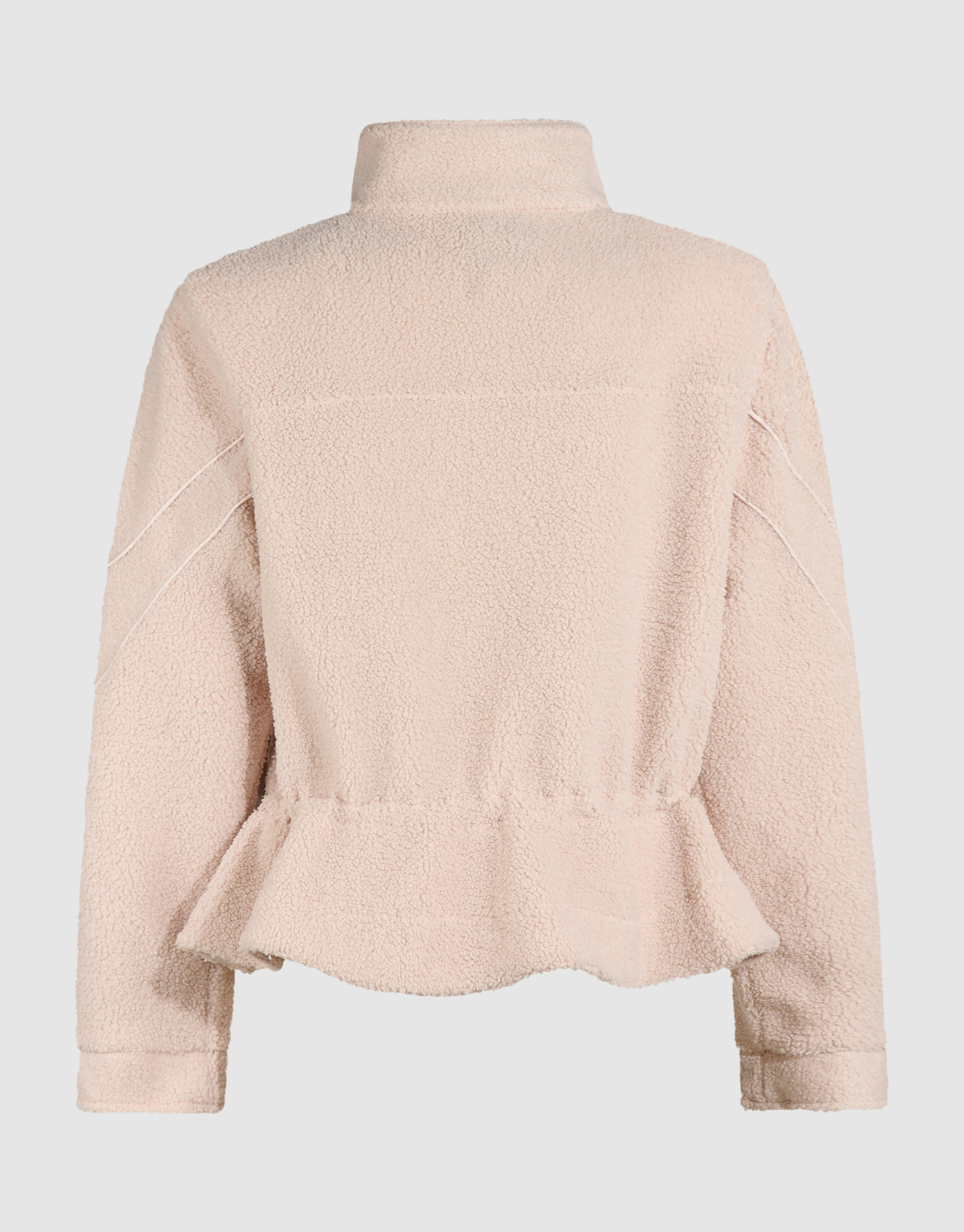 Teddy Peplum Trui Ecru SHOEBY WOMEN