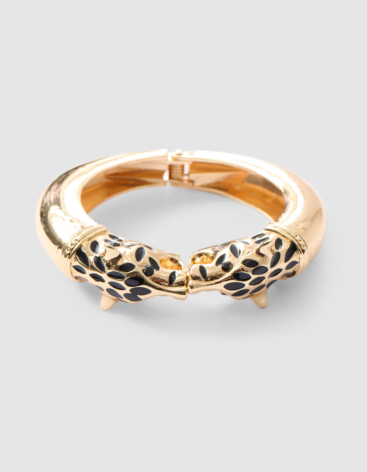 Leopard Bangle Armband Goud By Lizzy SHOEBY ACCESSOIRES