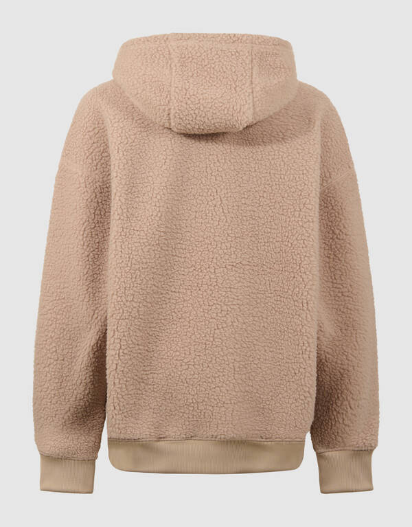 Teddy Hoodie Lichtbruin SHOEBY BOYS