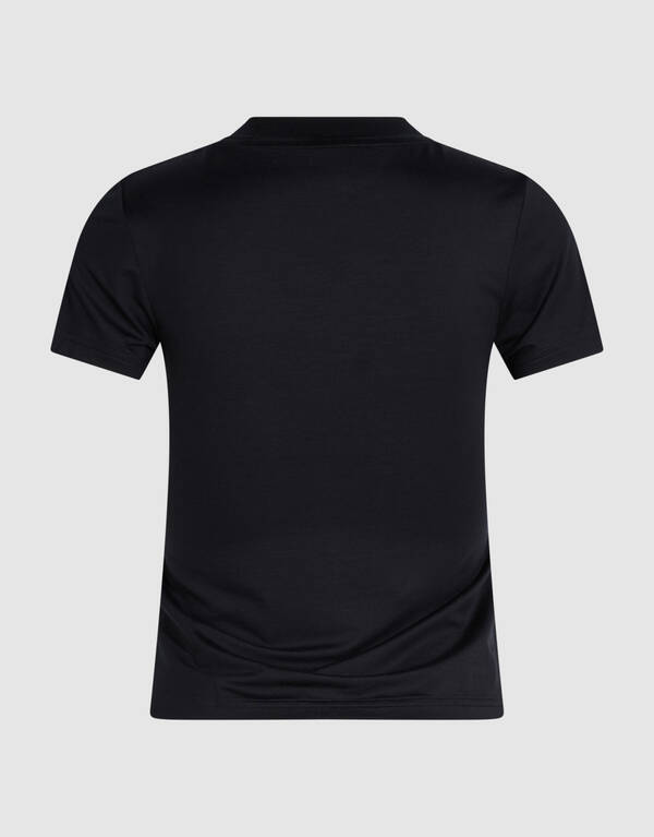 Fitted T-shirt Zwart SHOEBY WOMEN