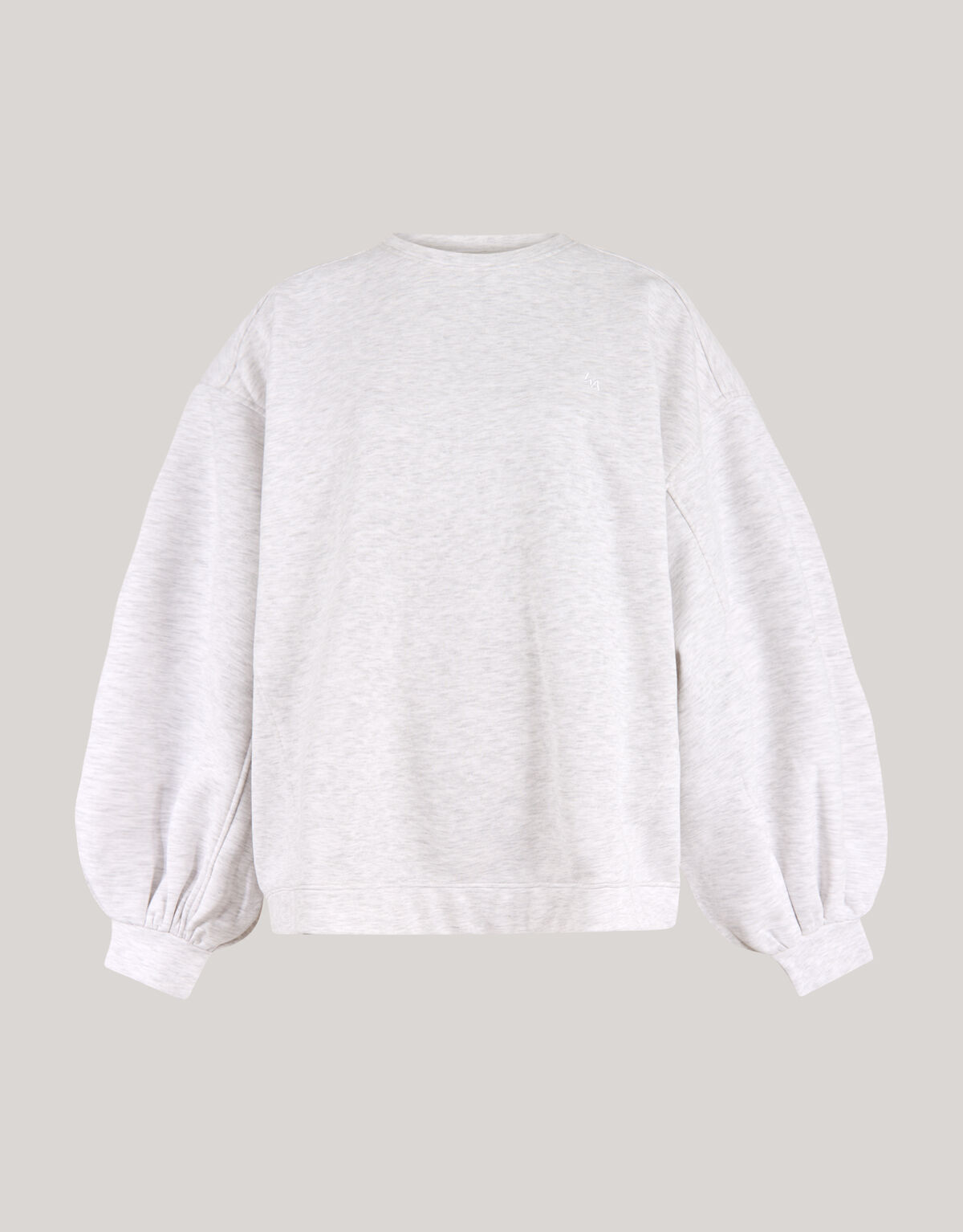 Poff Sleeve Sweater Grijs By Lonneke SHOEBY WOMEN