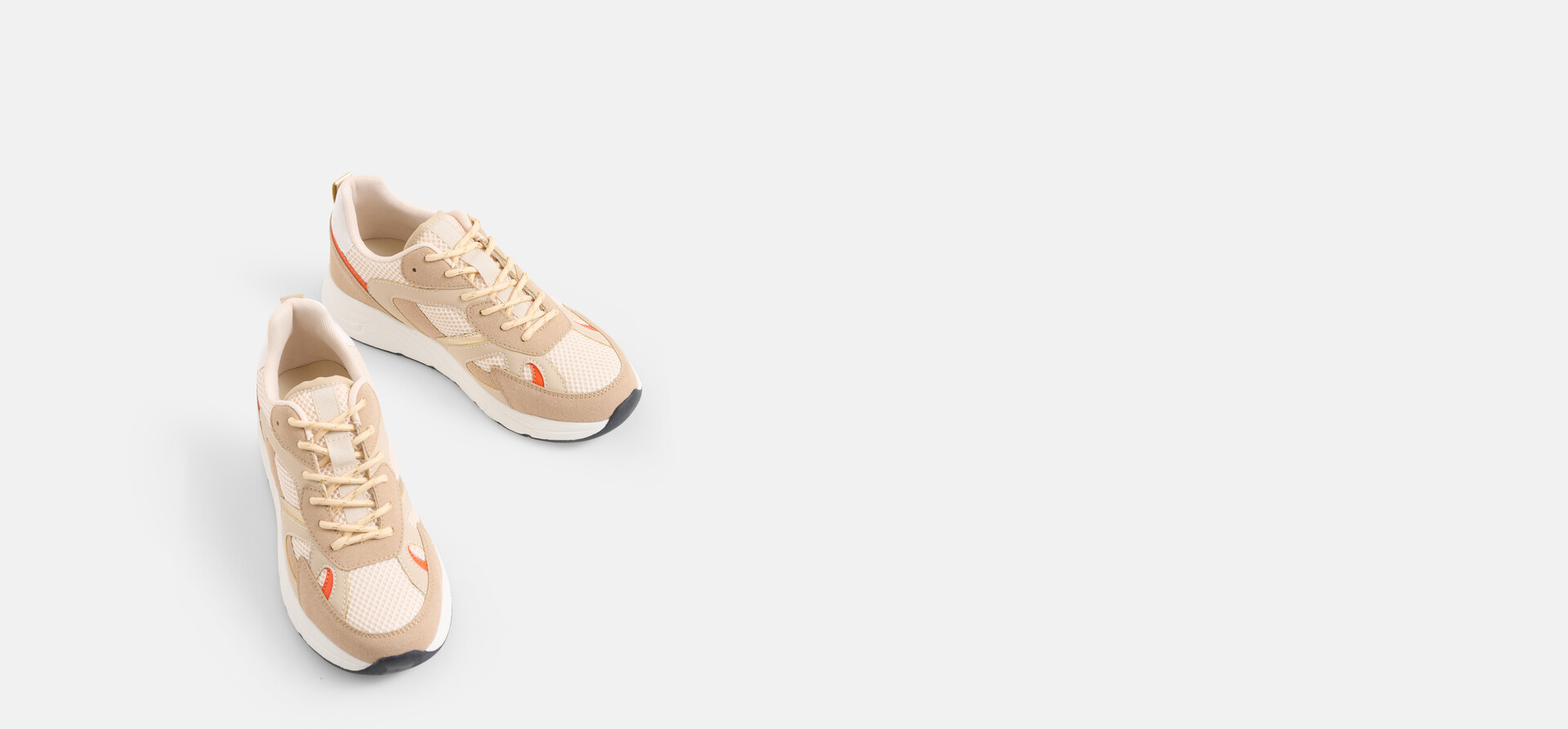 Metallic Sneaker Beige SHOEBY SHOES