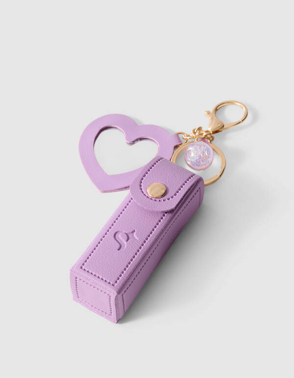 Heart Case Sleutelhanger Paars SHOEBY ACCESSOIRES
