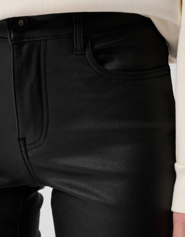 Coated Broek Zwart Eksept