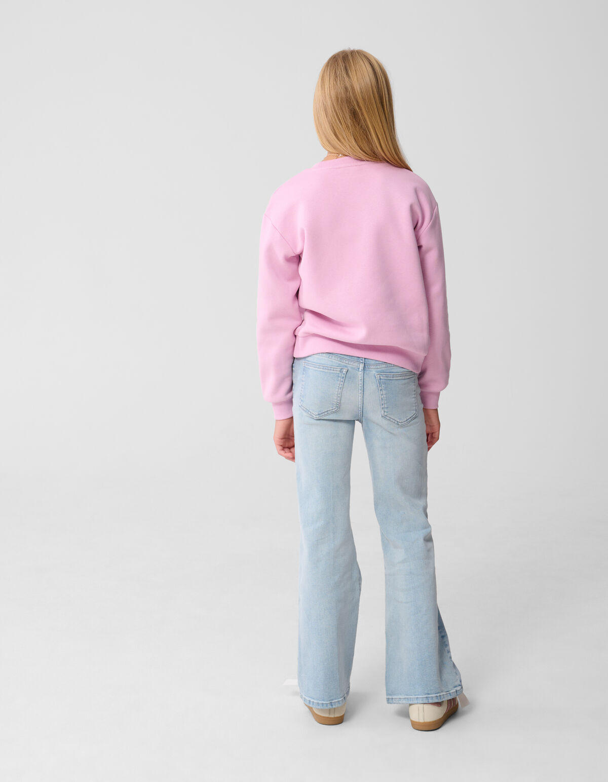 Flared Fit Jeans Bleached SHOEBY GIRLS