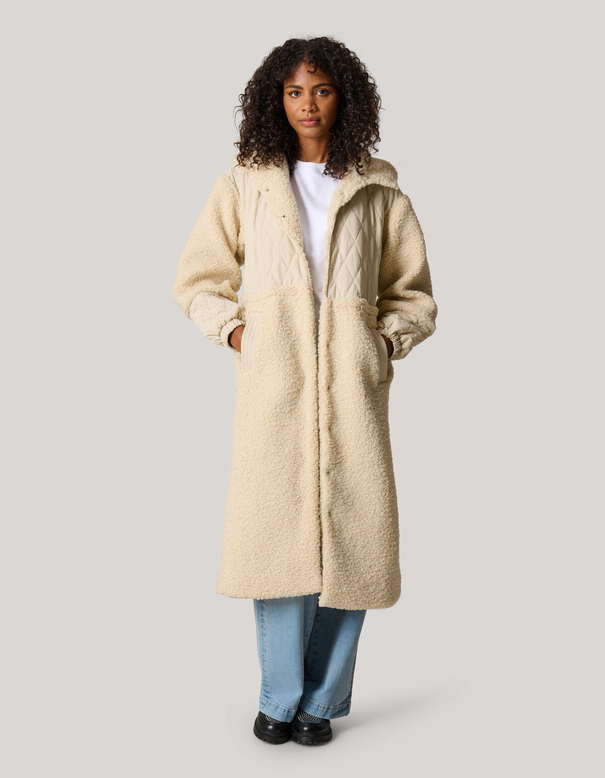 Mix Jas Gebroken Wit SHOEBY WOMEN