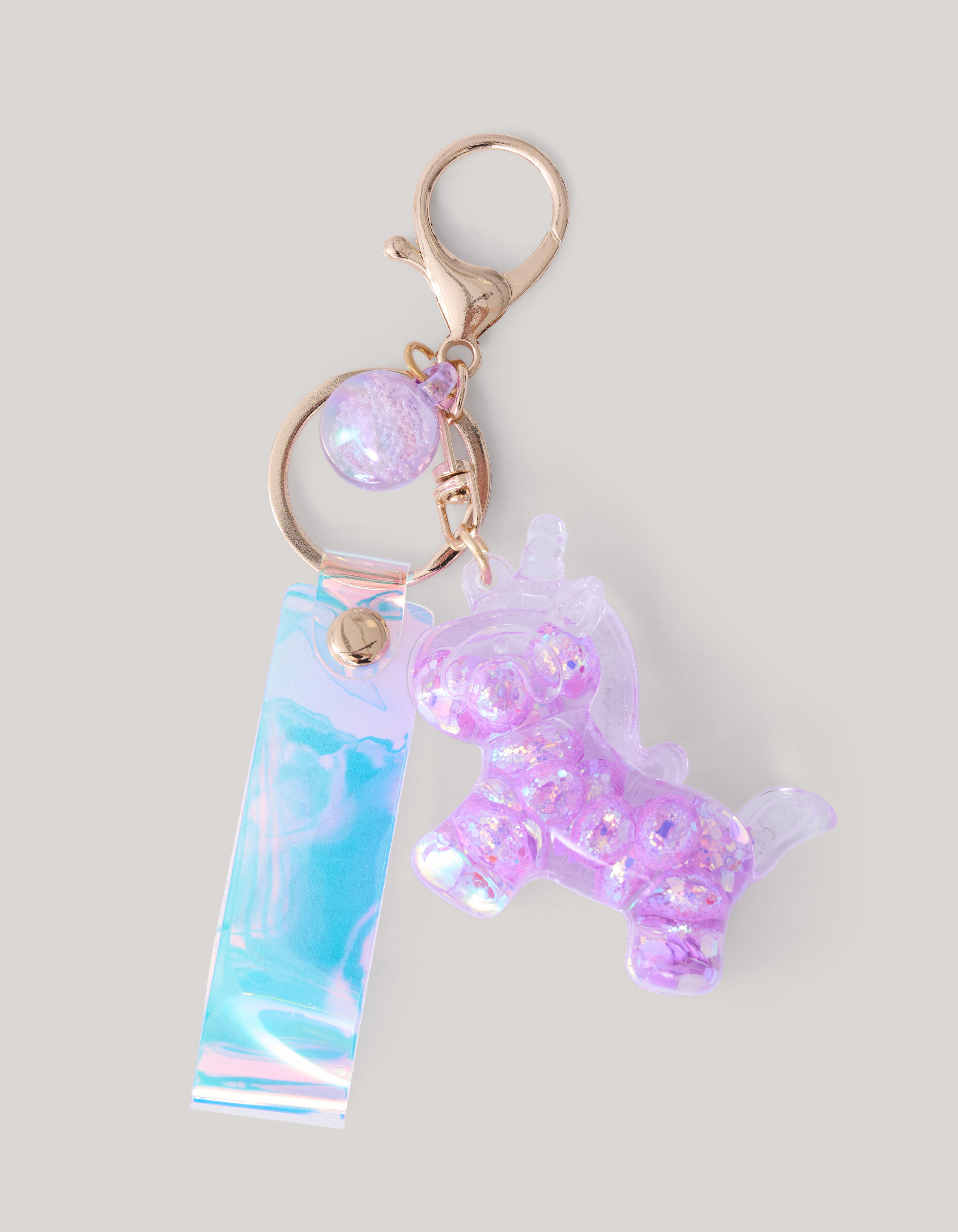 Unicorn Sleutelhanger Paars SHOEBY ACCESSOIRES