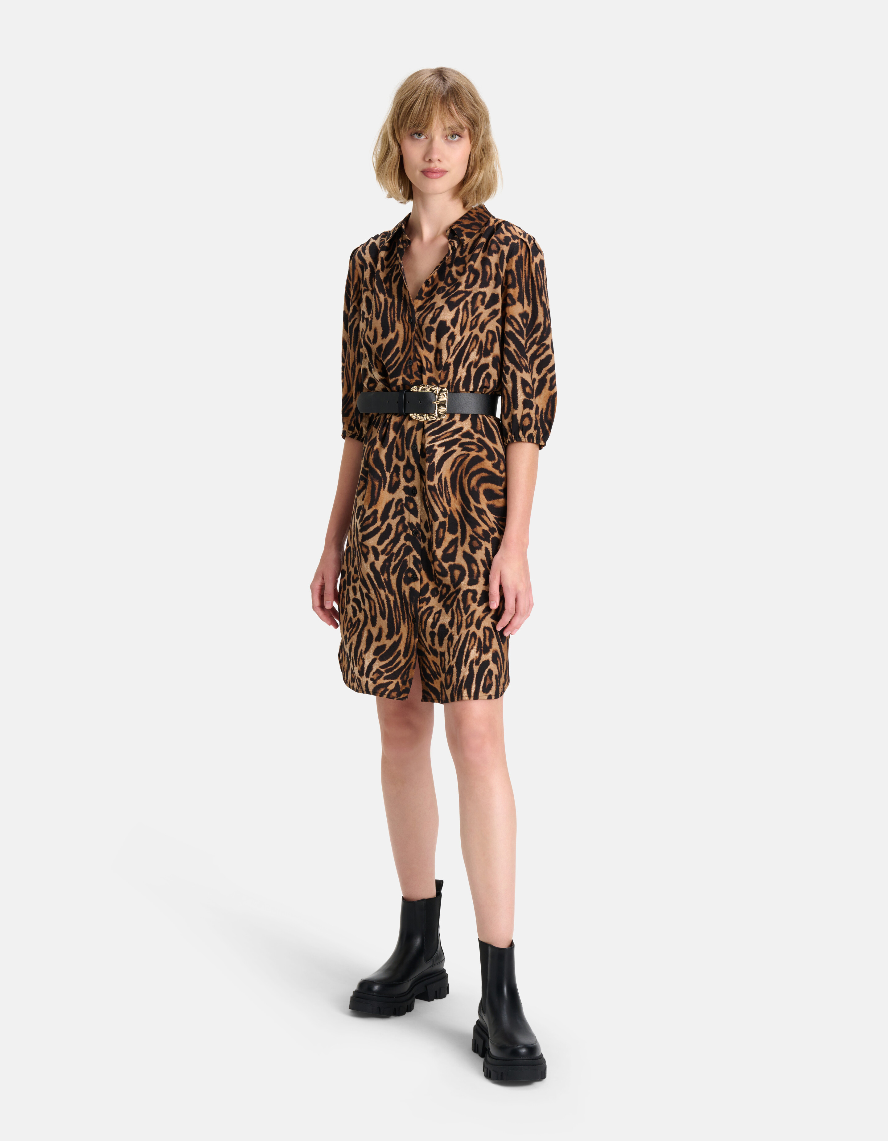 Lage Chunky Laars Zwart SHOEBY SHOES