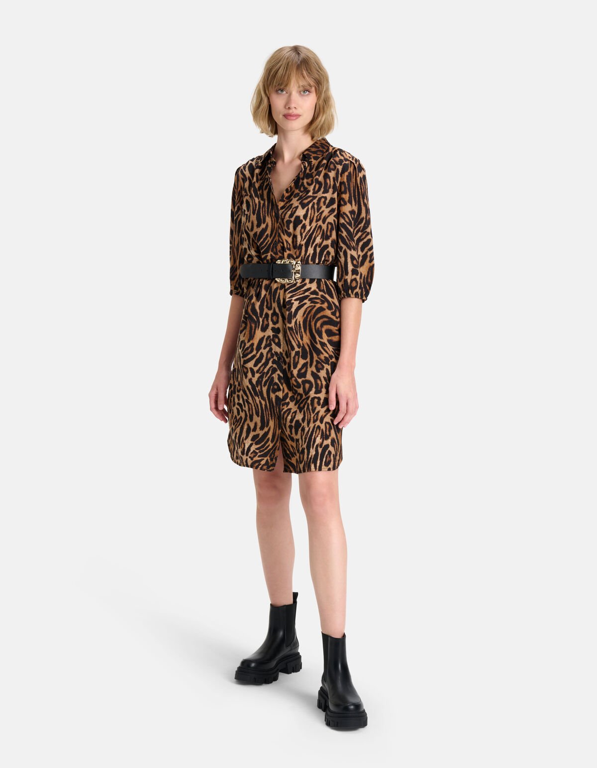 Lage Chunky Laars Zwart SHOEBY SHOES
